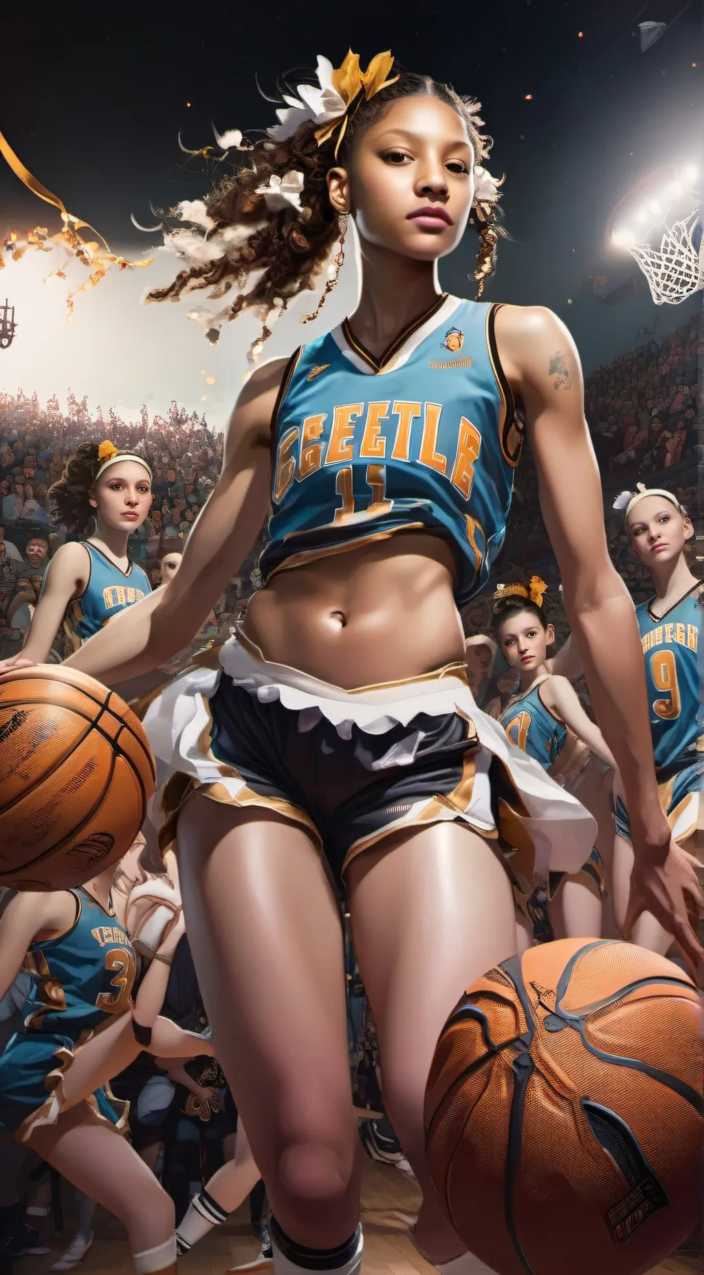 ai character: Savannah background