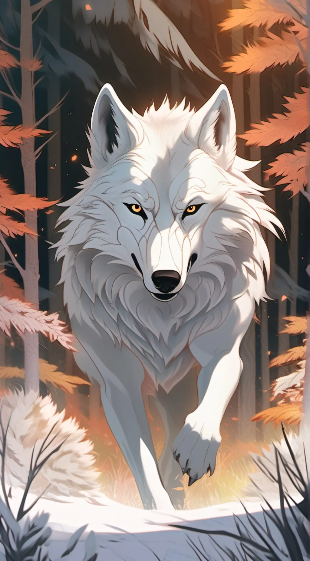 ai character: Leo background