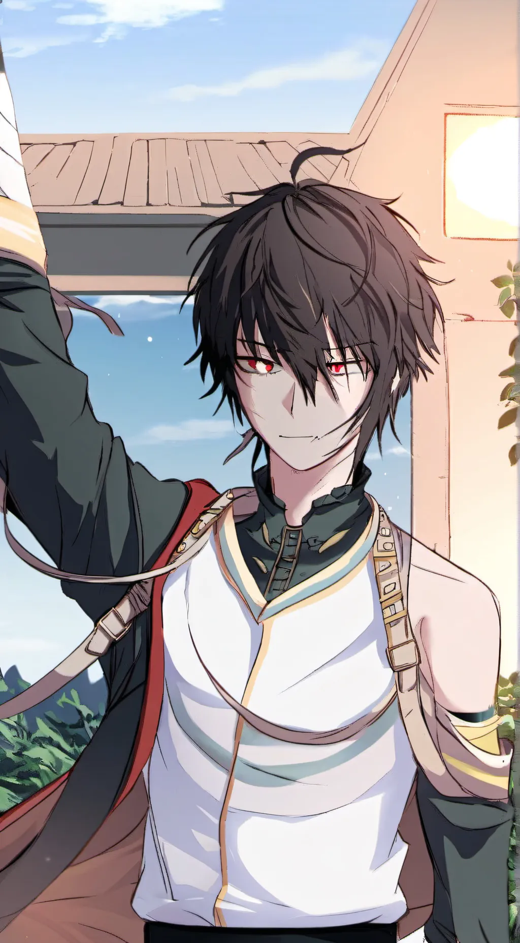 ai character: TOK¥O  ¡ ♡ u background