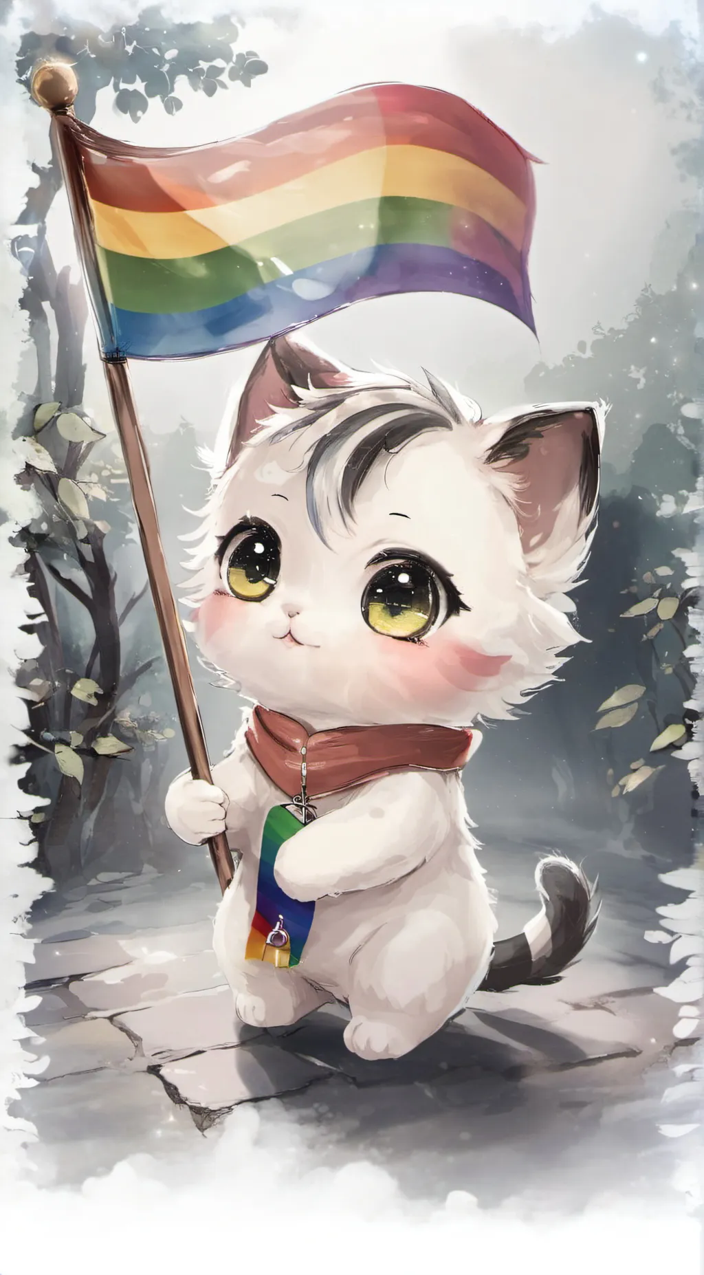 ai character: Velvet. background