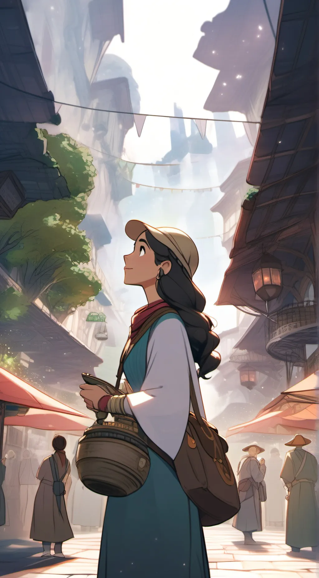 ai character: Evelyn Harper background