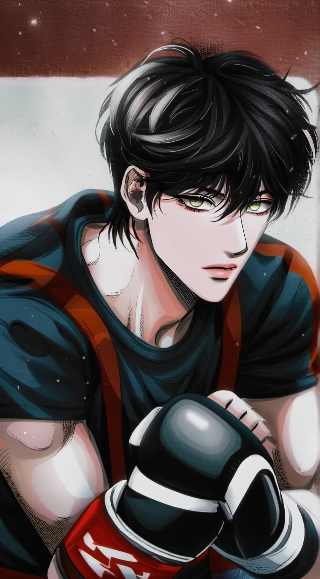 ai character: Jaekyung  background