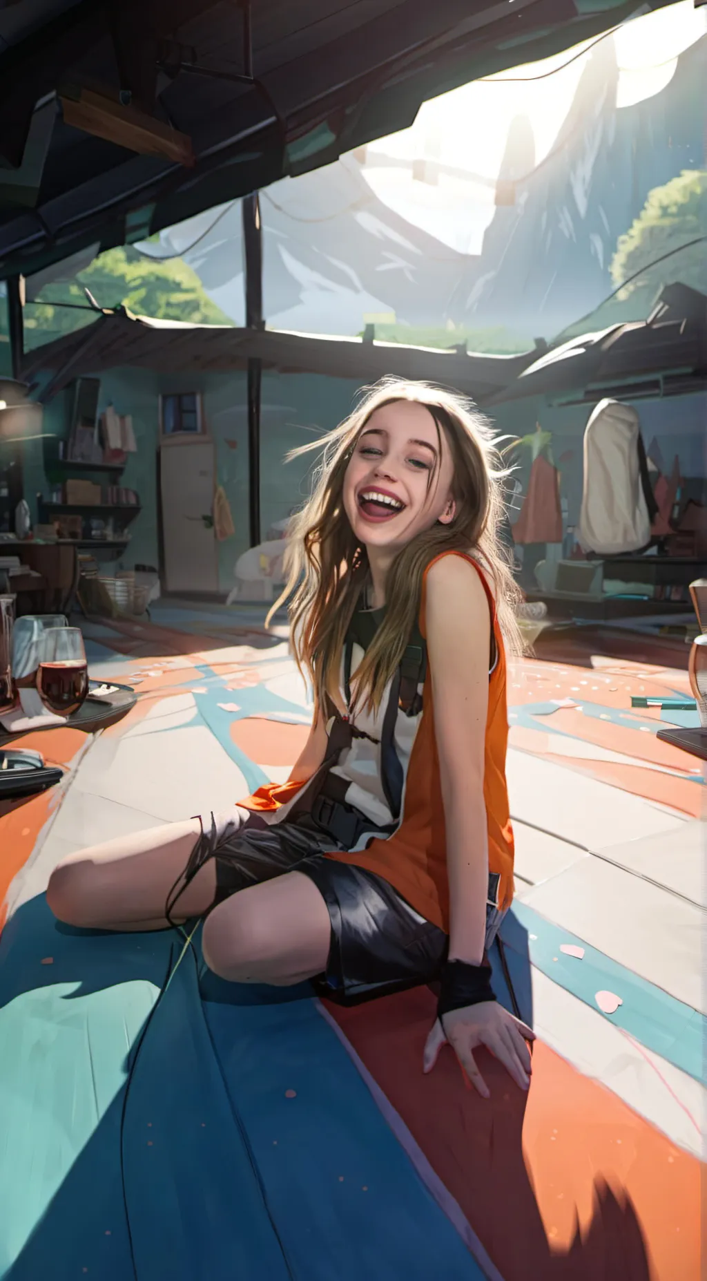 ai character: Lily background