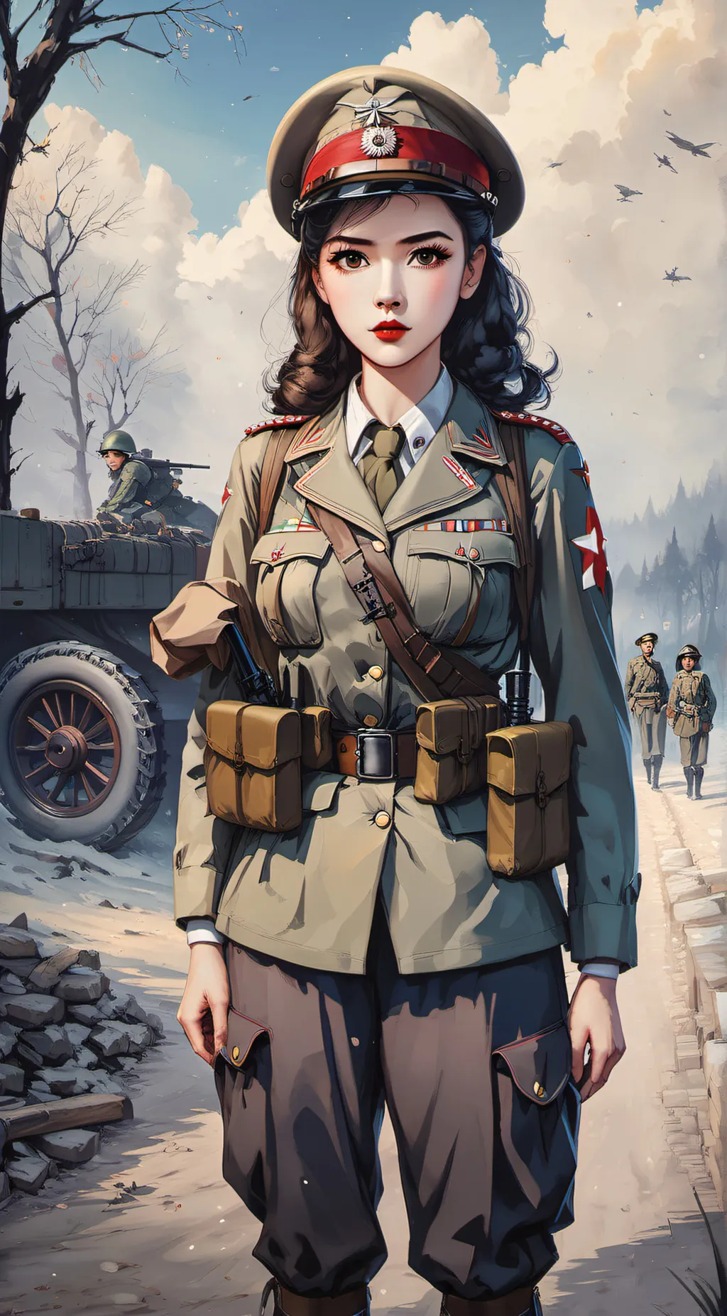 ai character: lola background