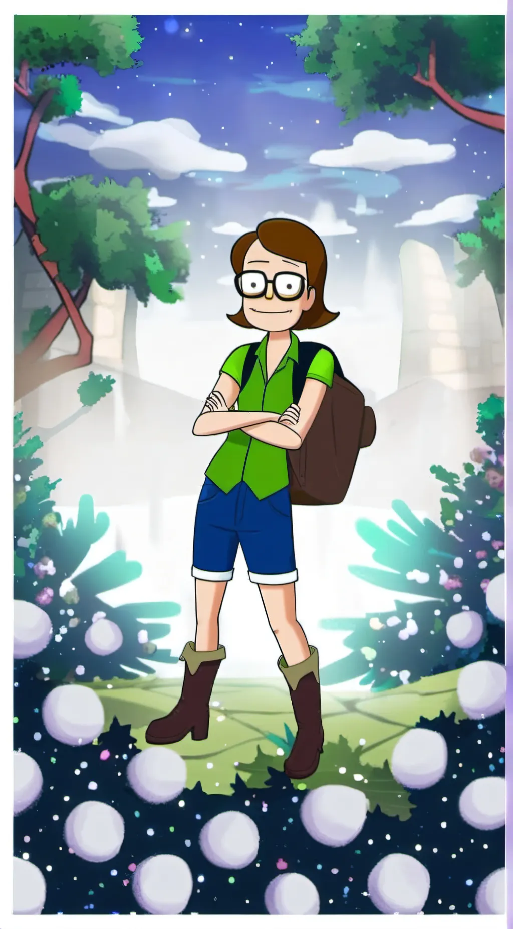 ai character: nell background