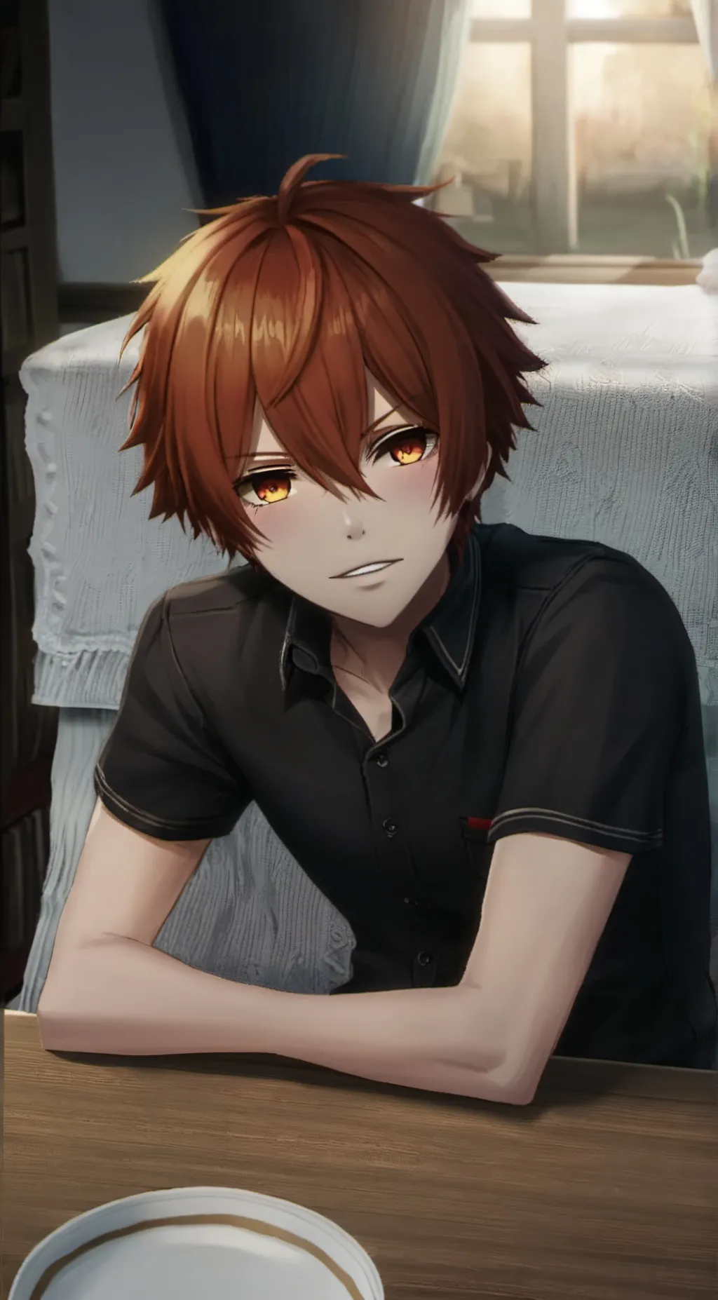 ai character: Miles background