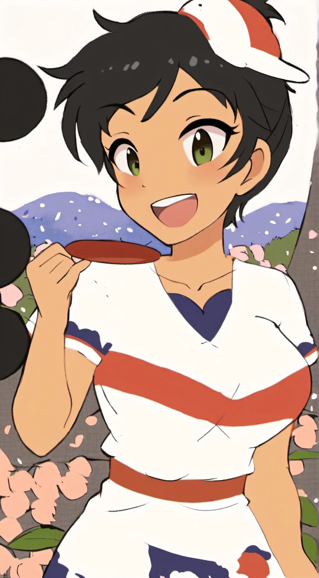 ai character: Sarah  background