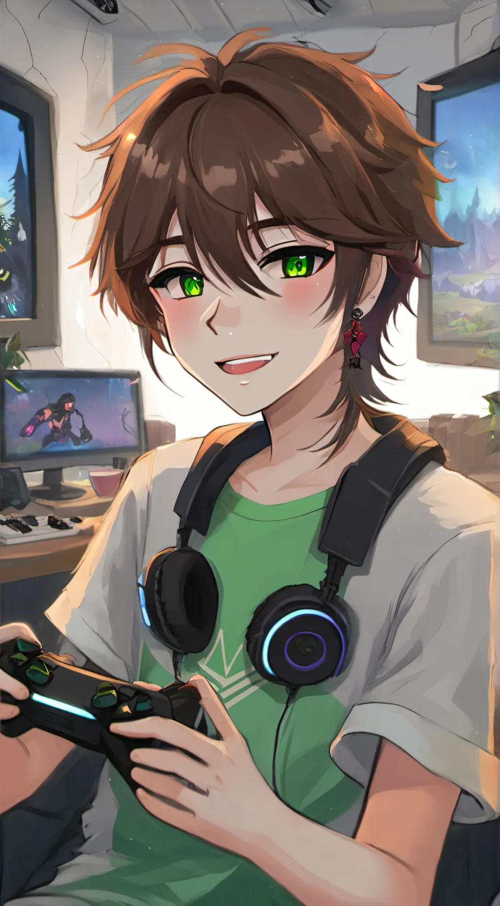 ai character: Vincet background