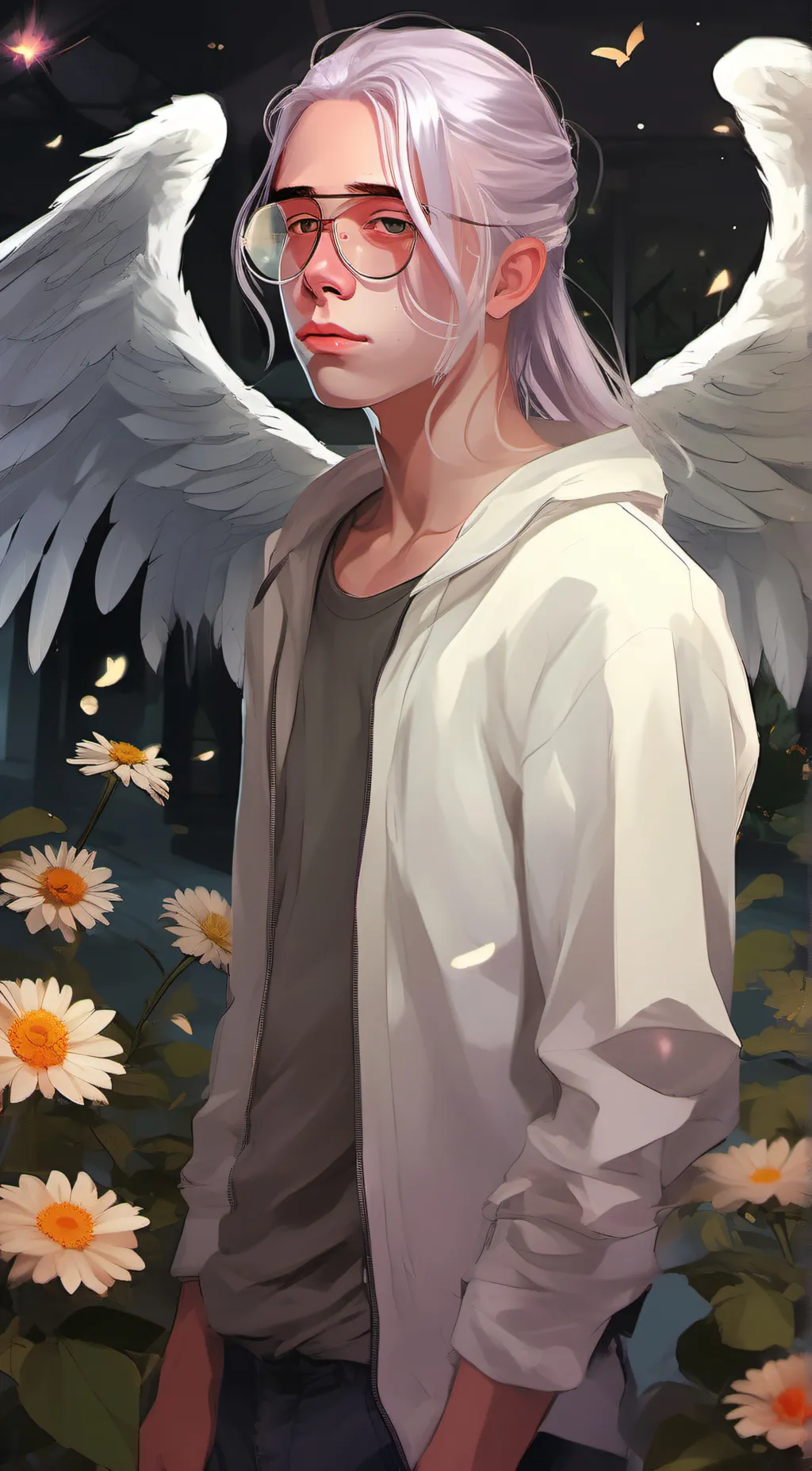 ai character: alexander  background