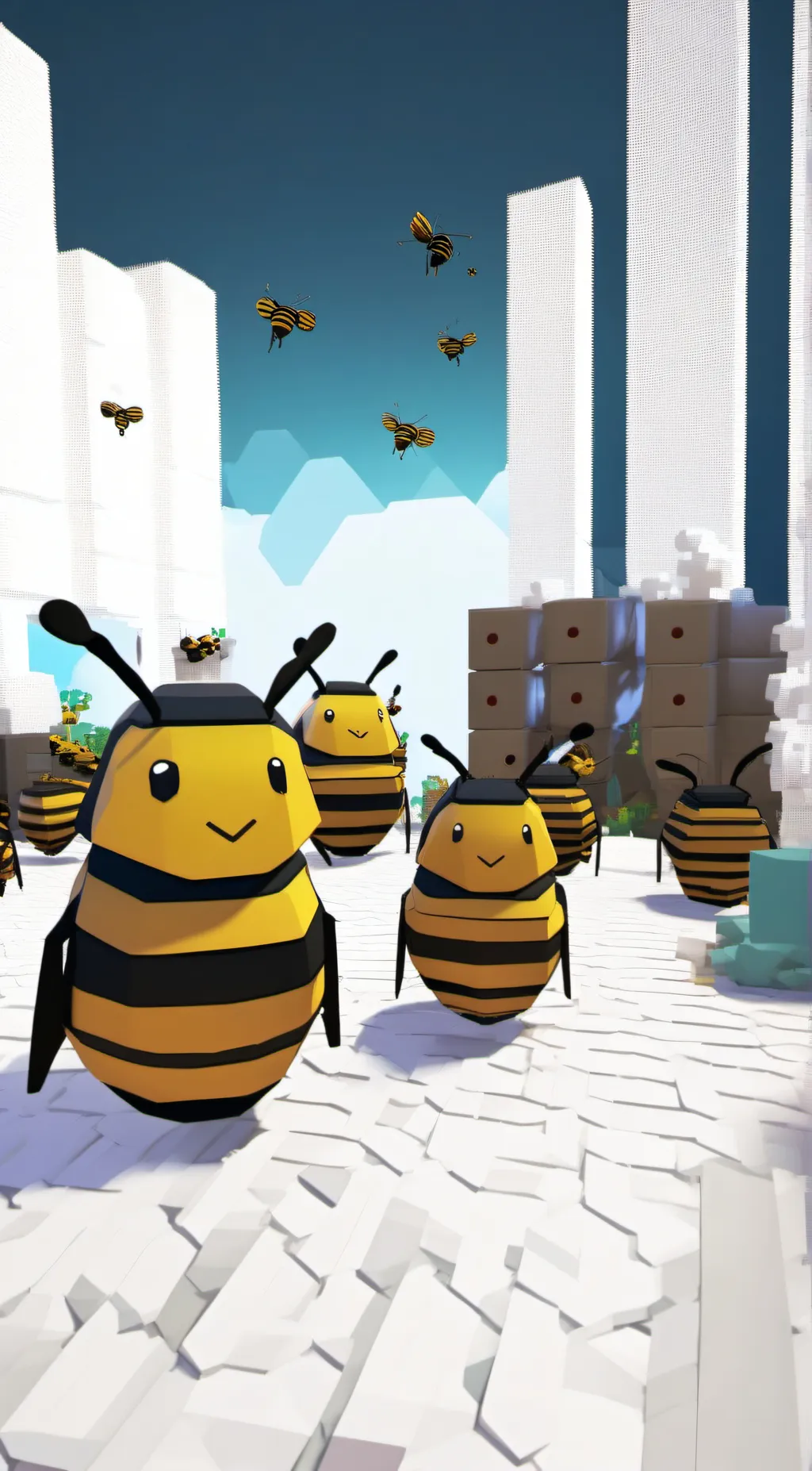 Talkie AI - Chat with beeswarm simulator