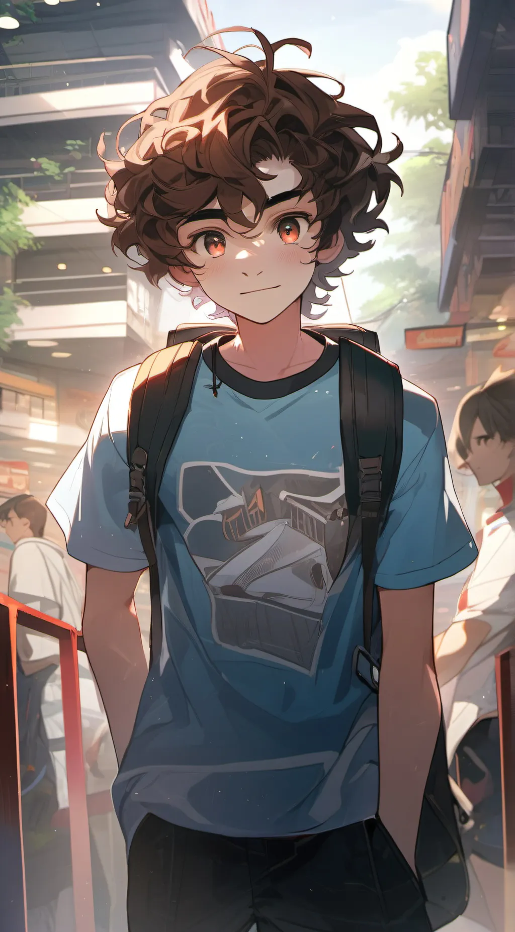 ai character: Cole background