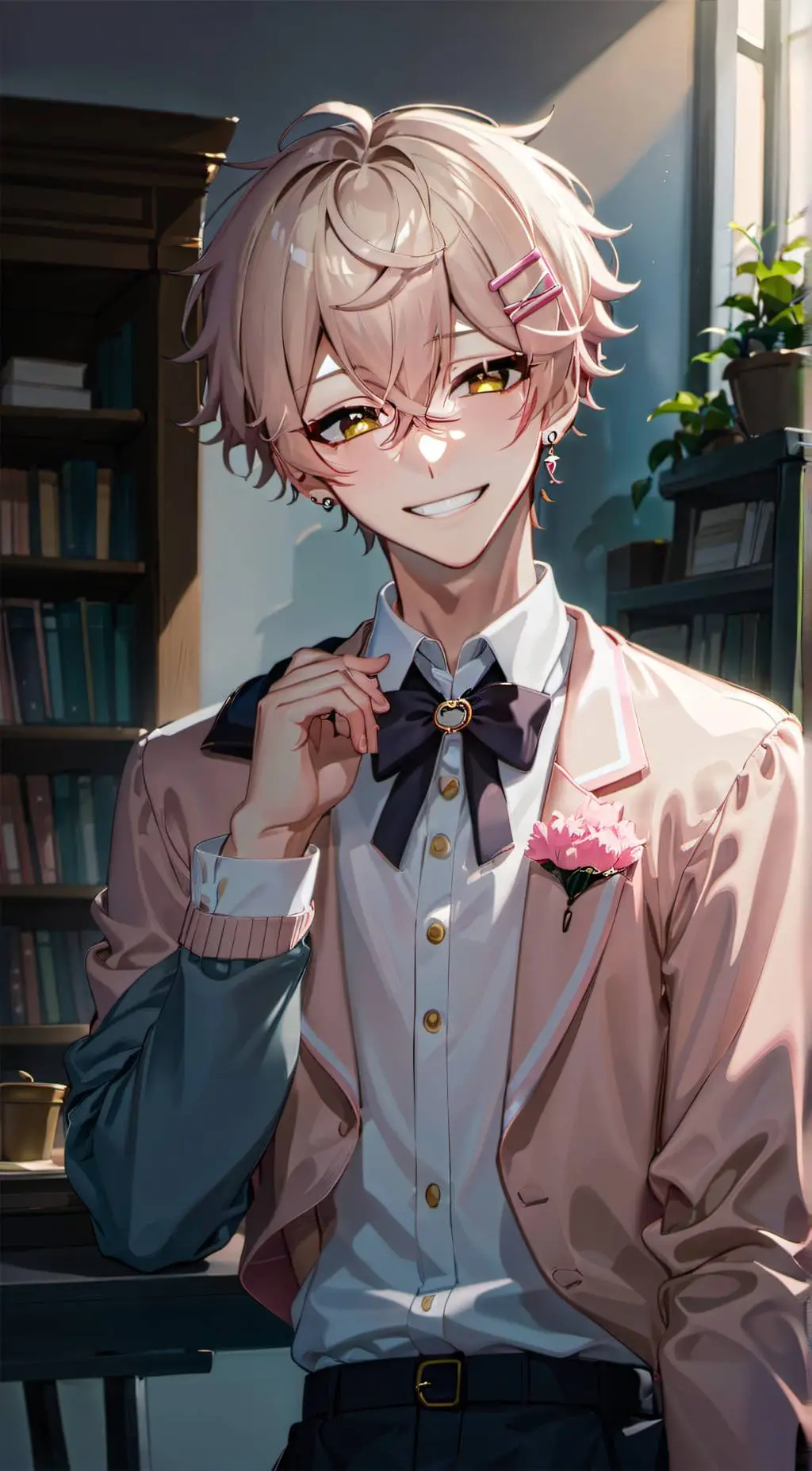 ai character: ~*+Elijah+*~ background