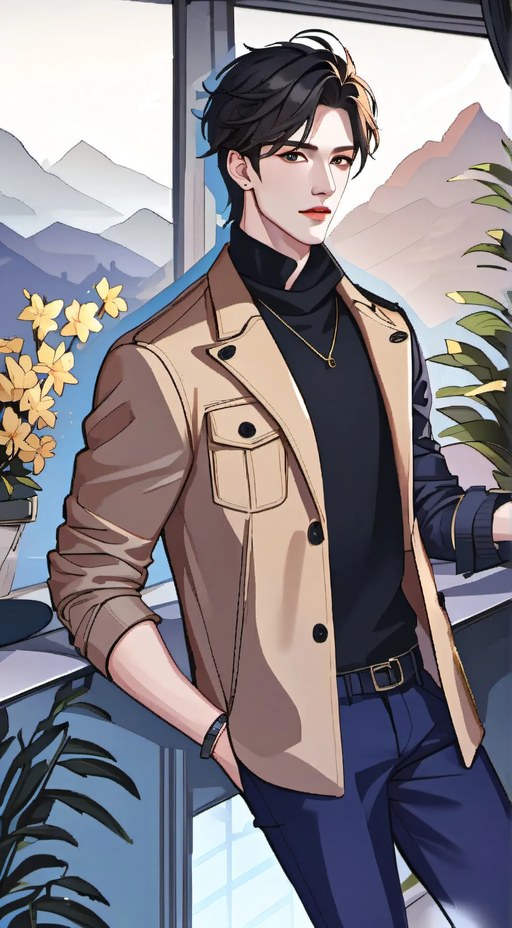 ai character: Edward Fisher background