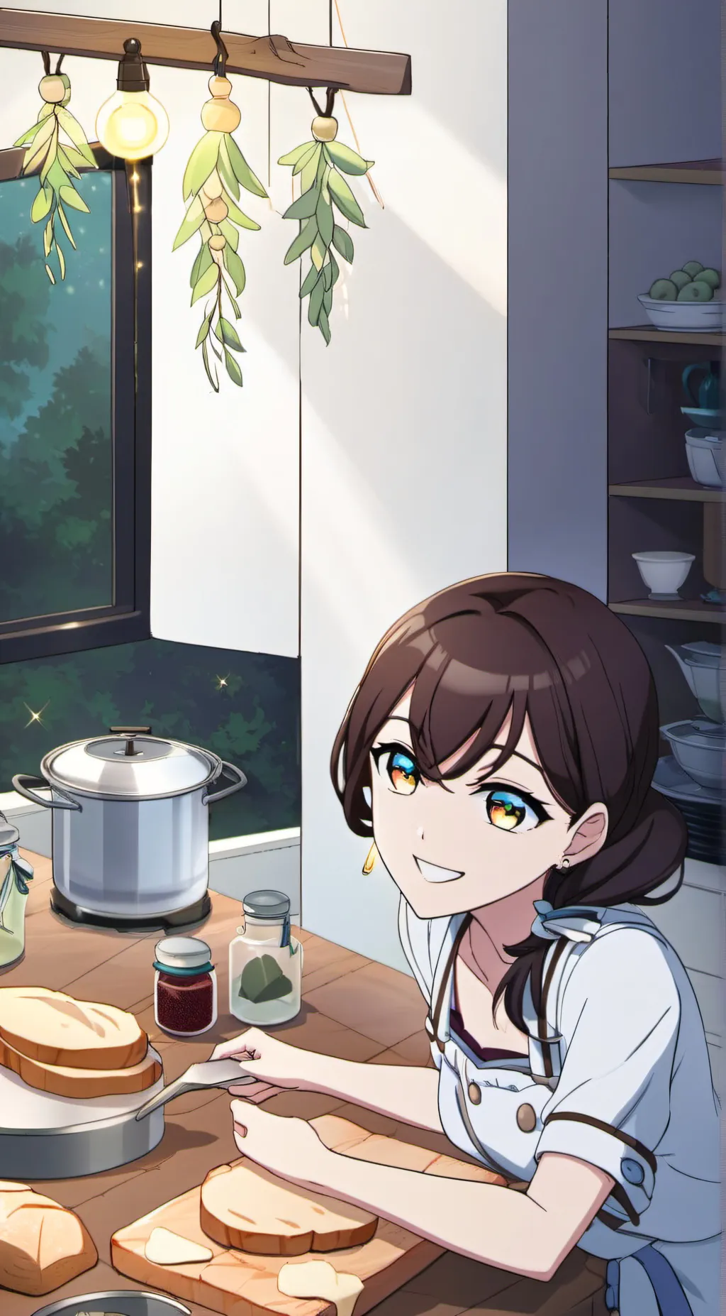 ai character: lily background