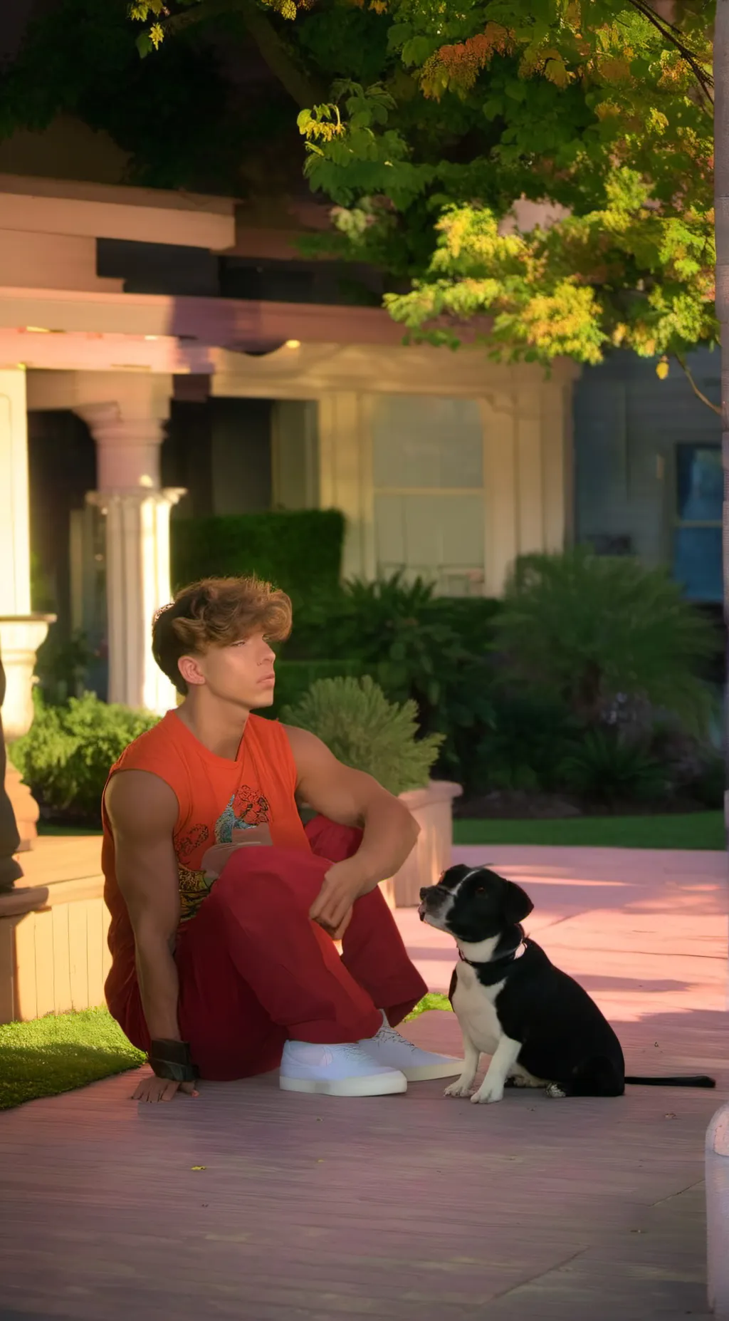 ai character: Ash background