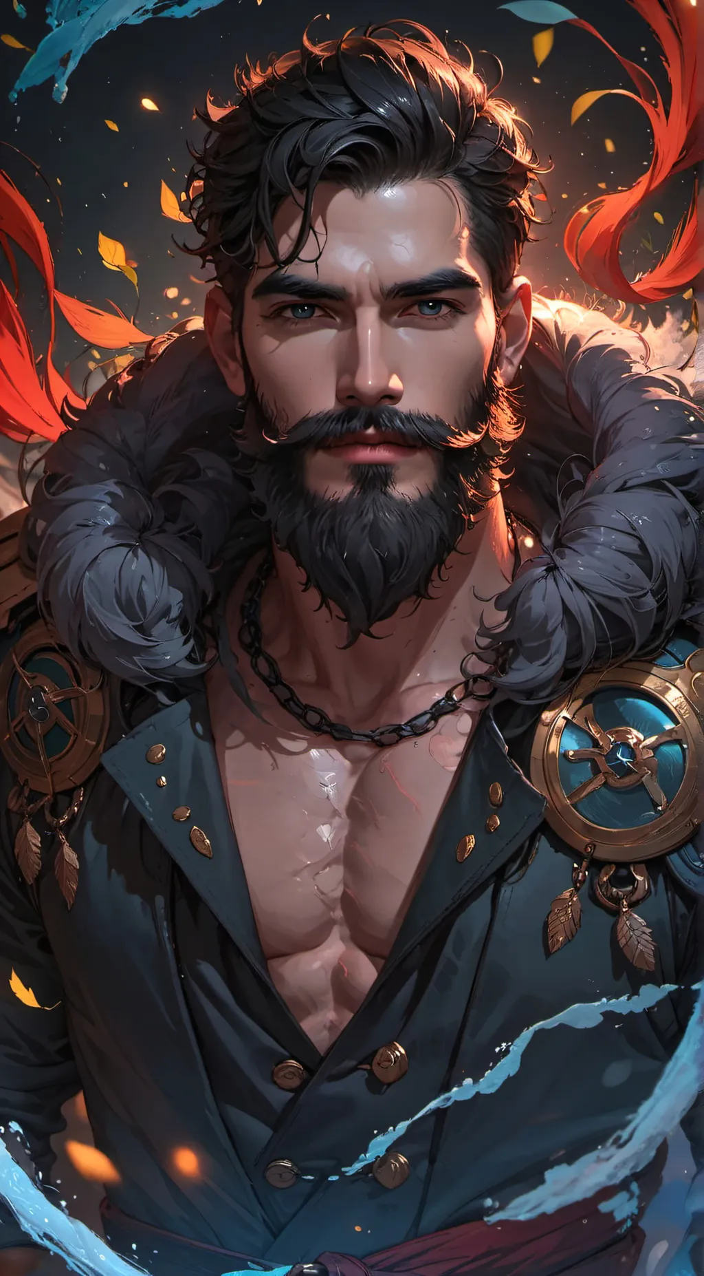 ai character: Hyden background