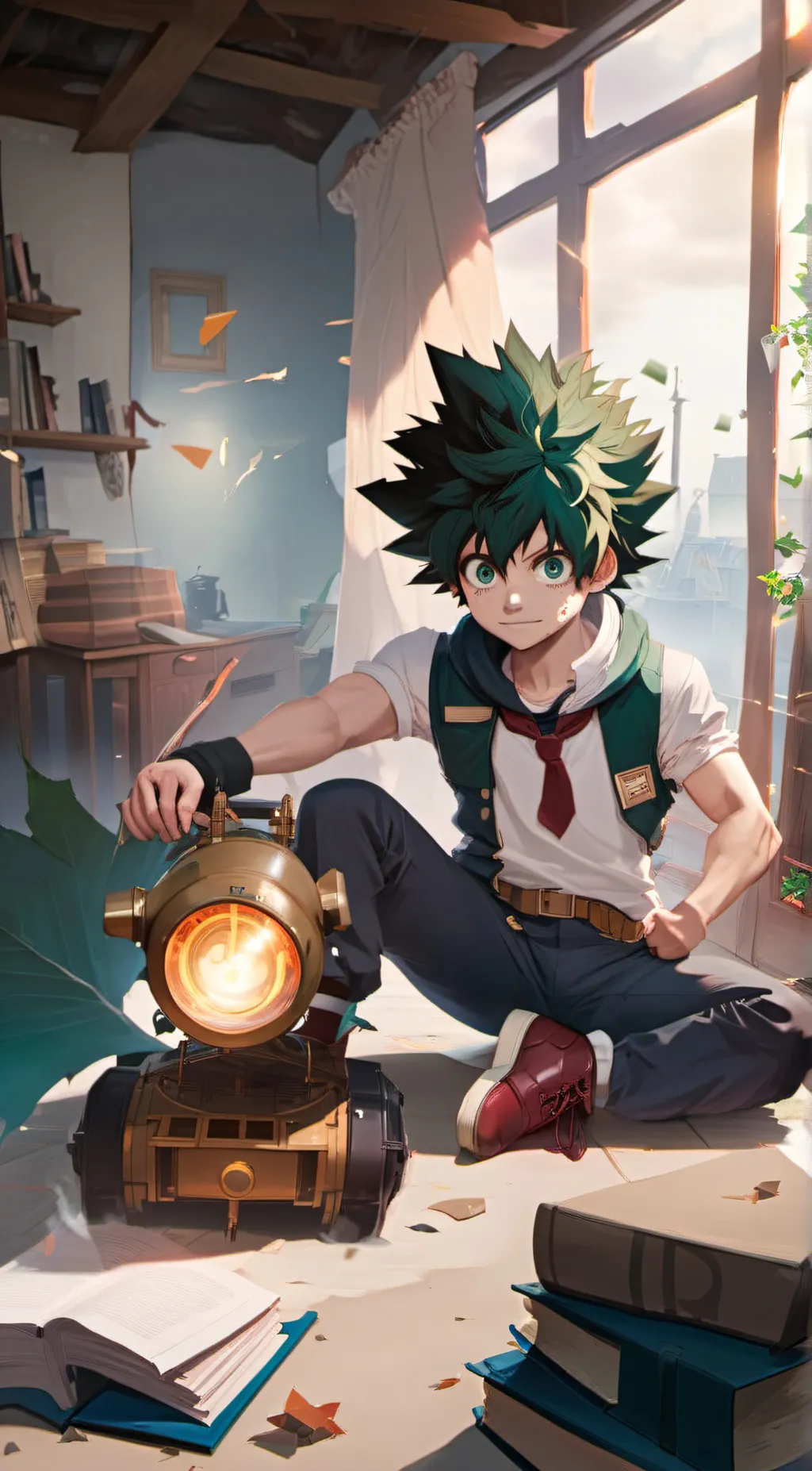 ai character: 1A class  background