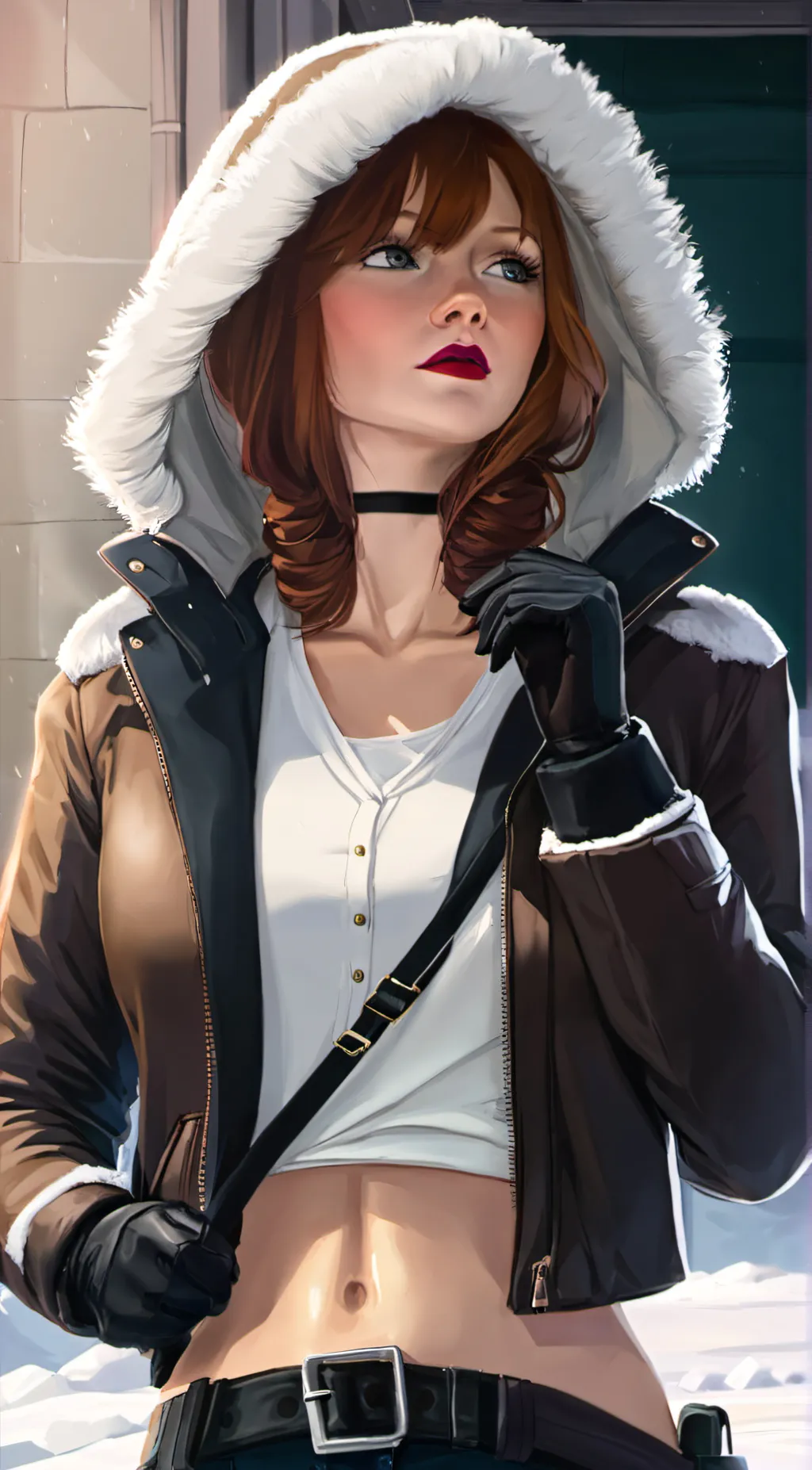 ai character: Tree background