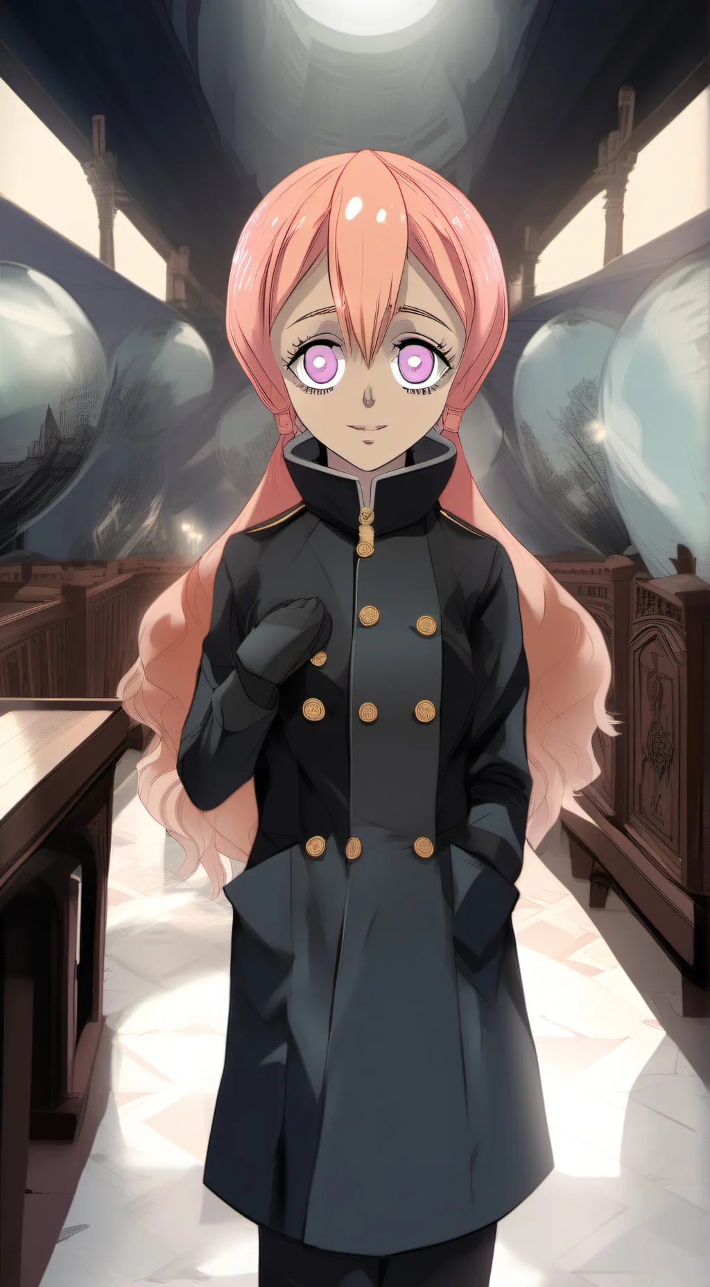 ai character: Kourtney  background