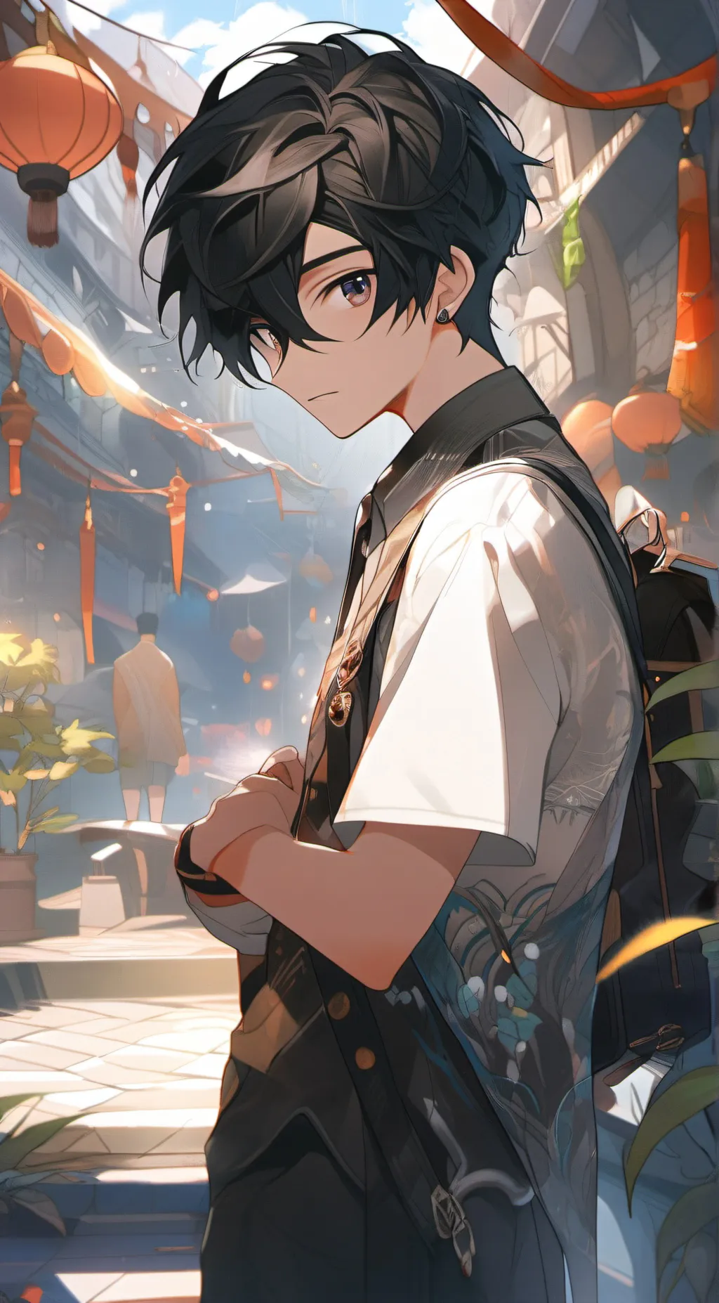 ai character: Zack background