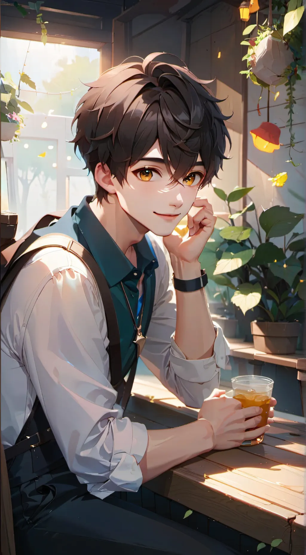 ai character: Steven background