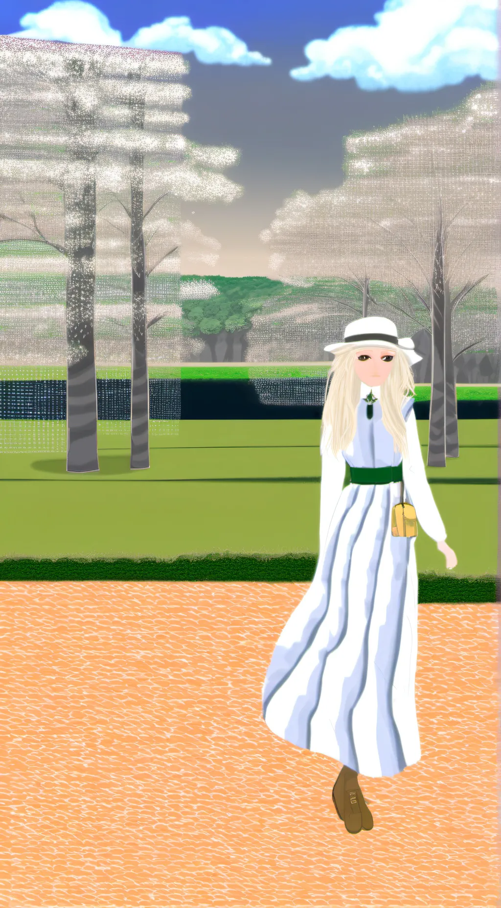 ai character: Ella background