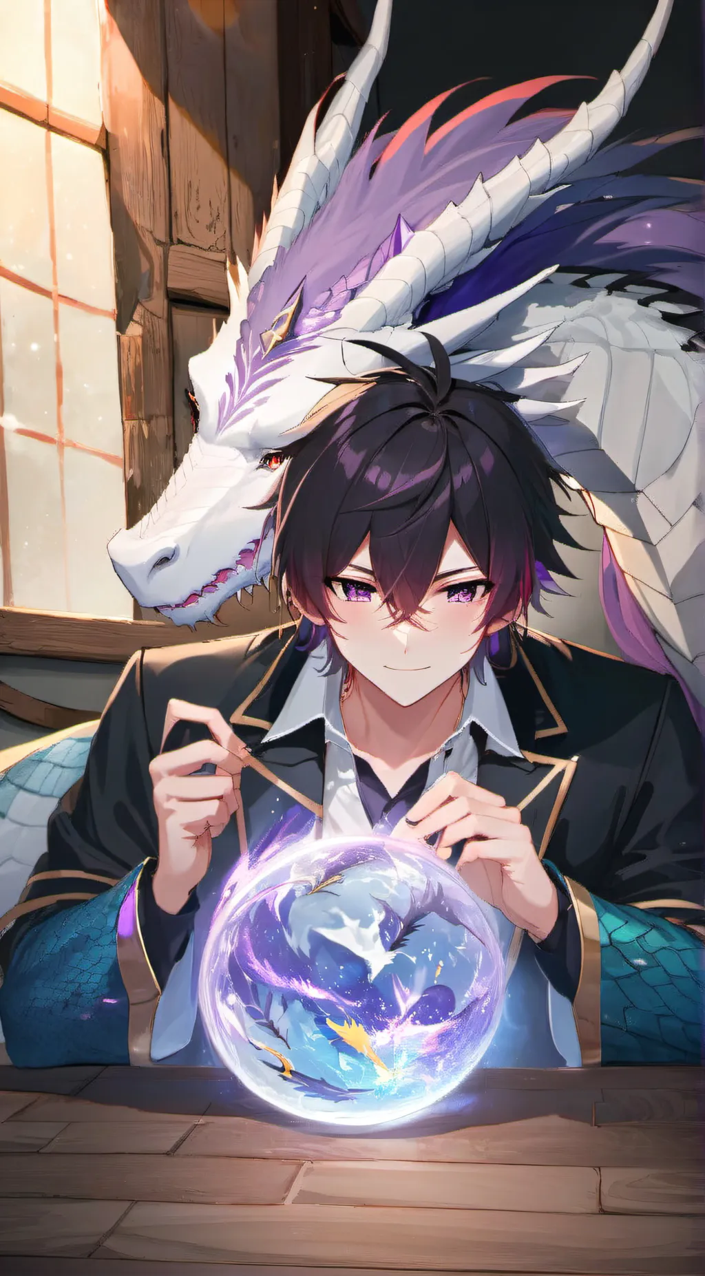 ai character: Alex background