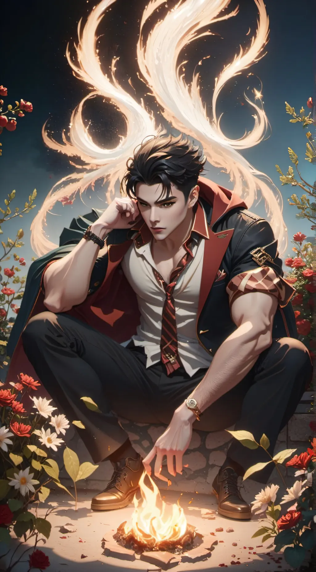 ai character: Ezra background