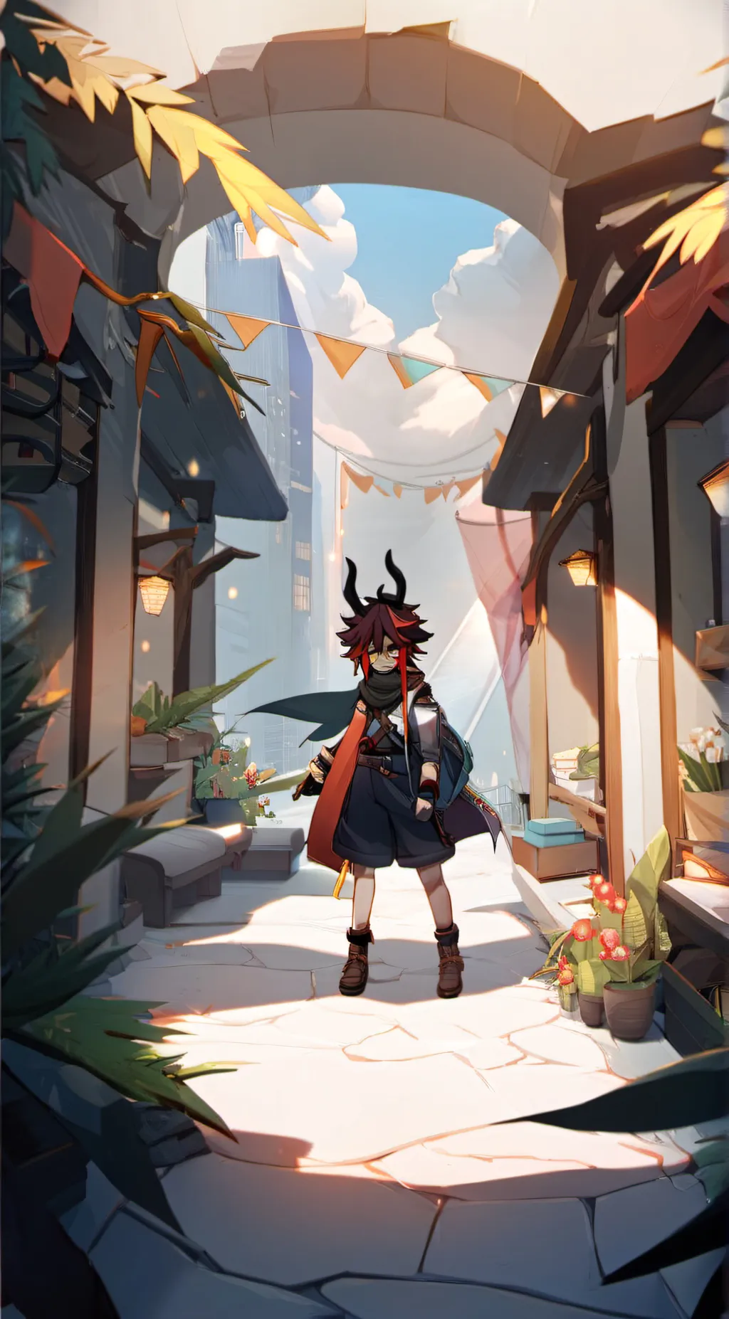 ai character: chris background