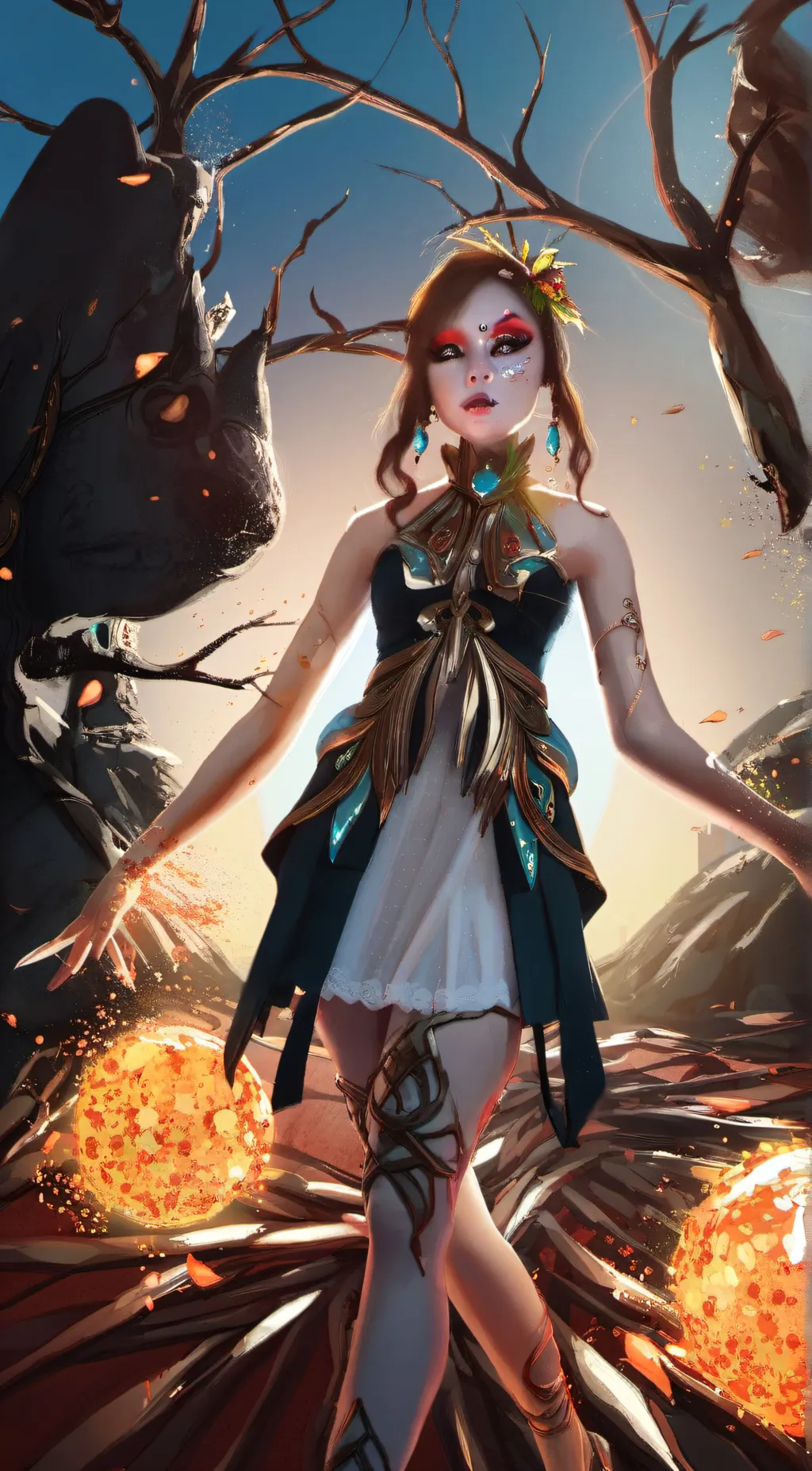 ai character: breleigh background