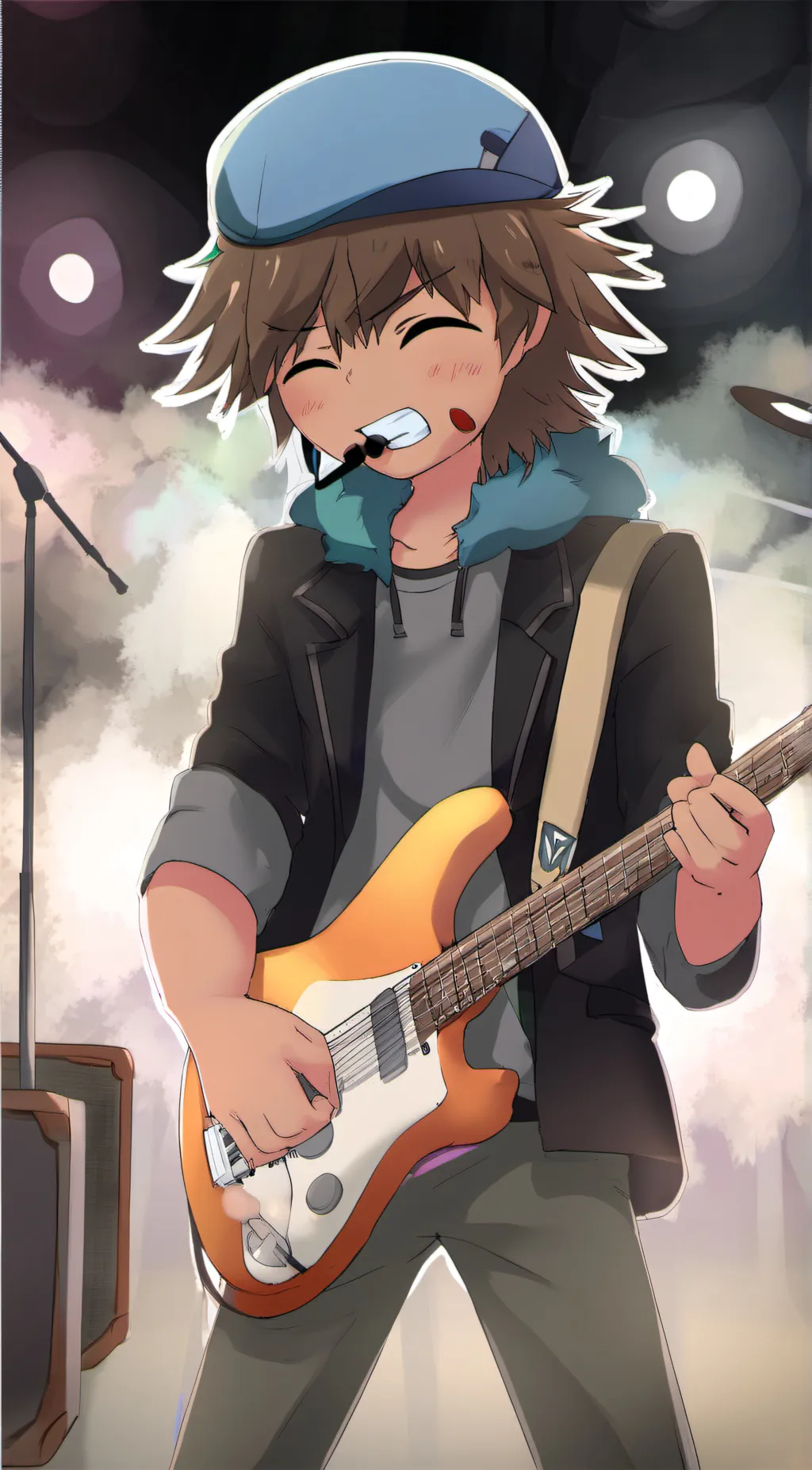 ai character: hashira & joey background