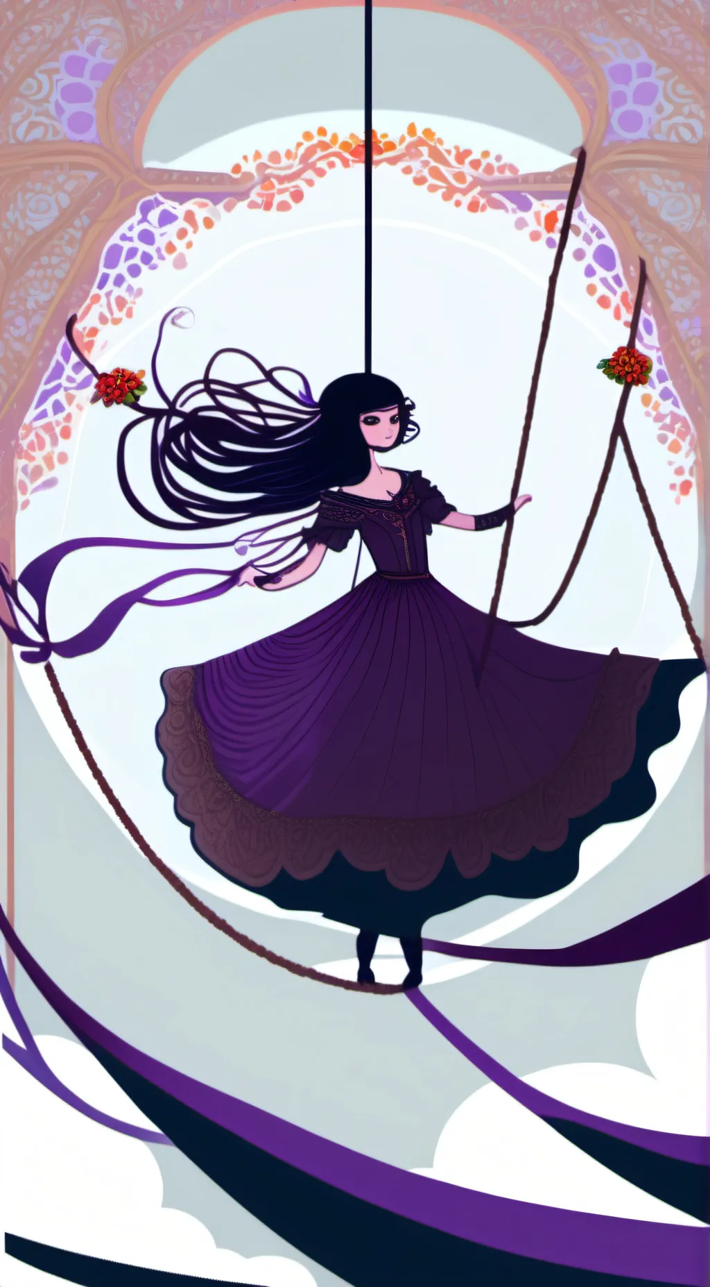 ai character: Ayla rose background