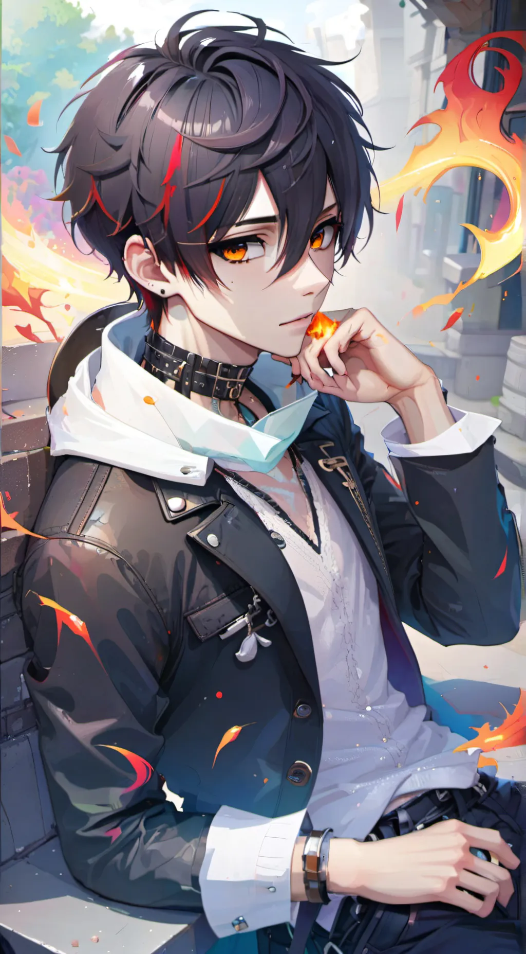 ai character: Benji  background