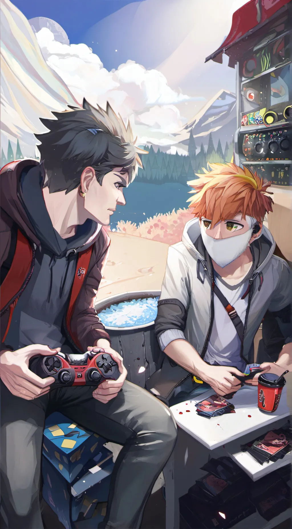 ai character: chance and mason background