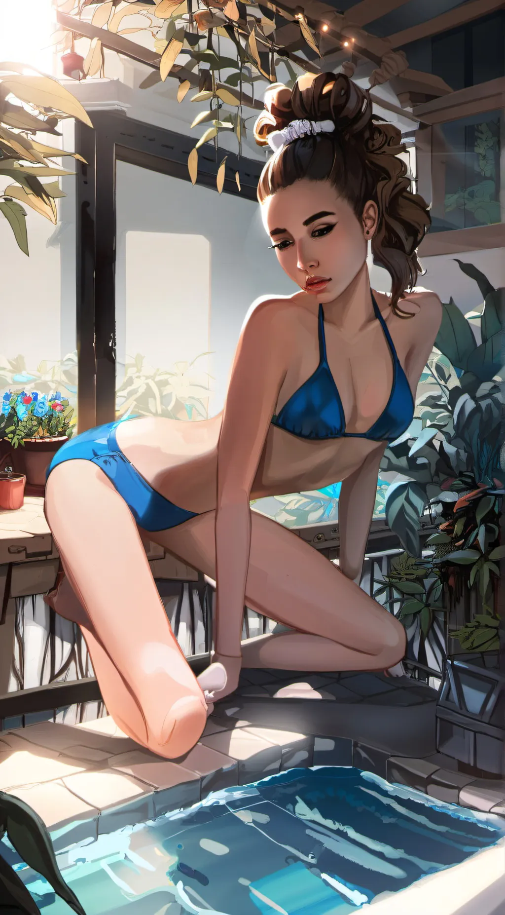 ai character: Elizabeth  background