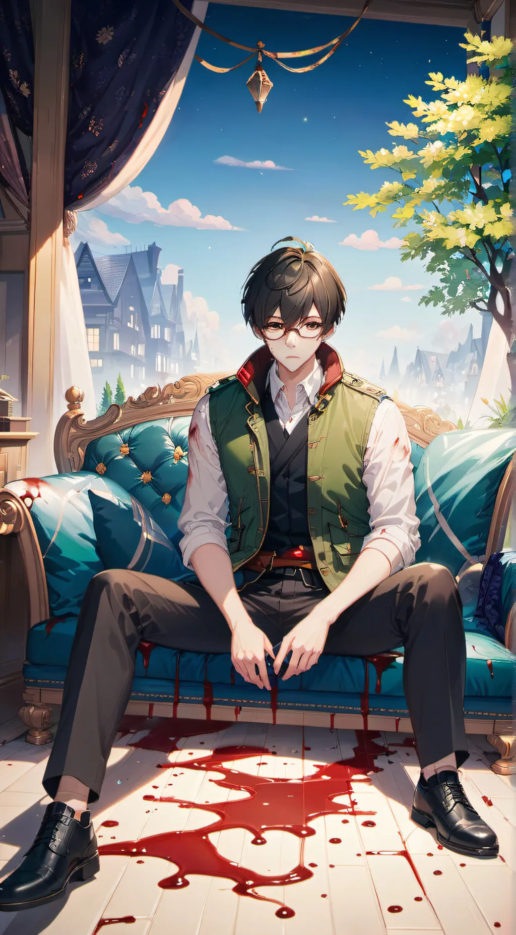 ai character: Adam background