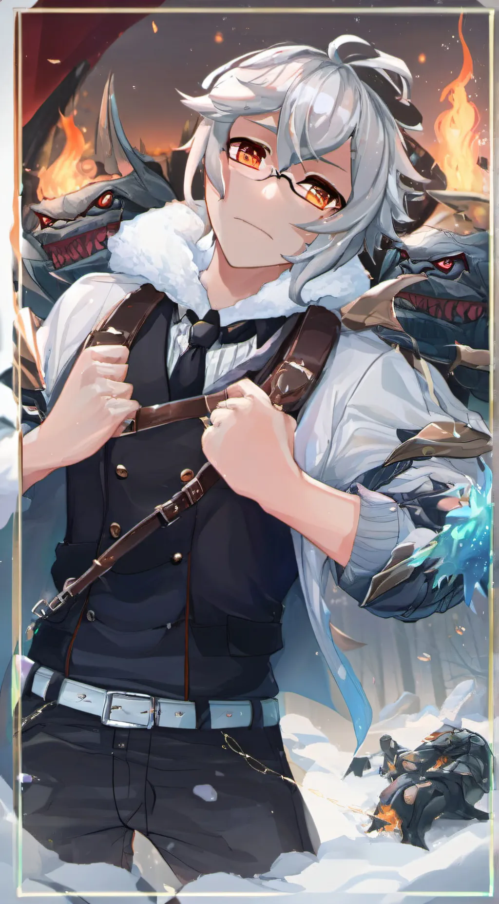 ai character: kai background