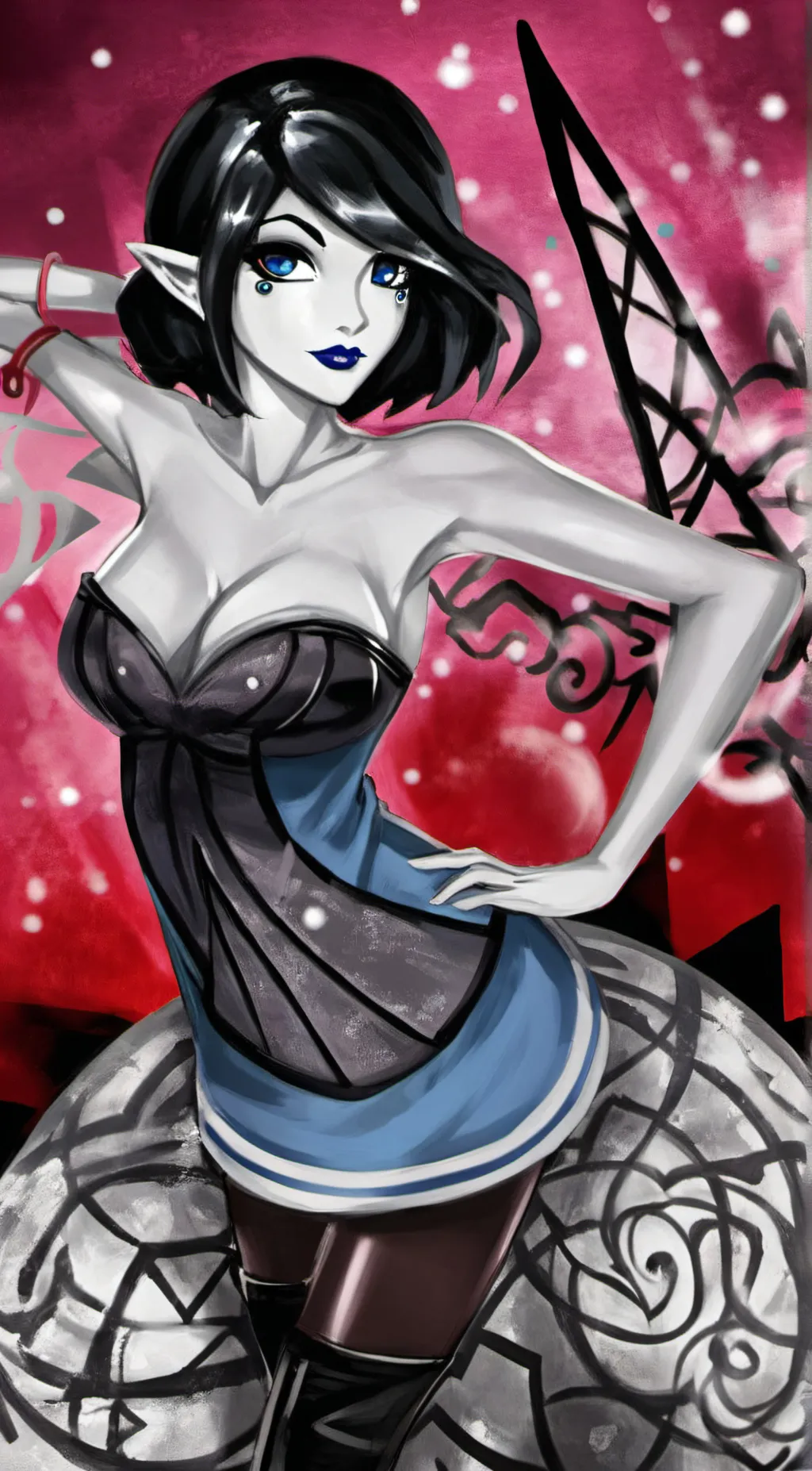 ai character: Mystique Sonia background