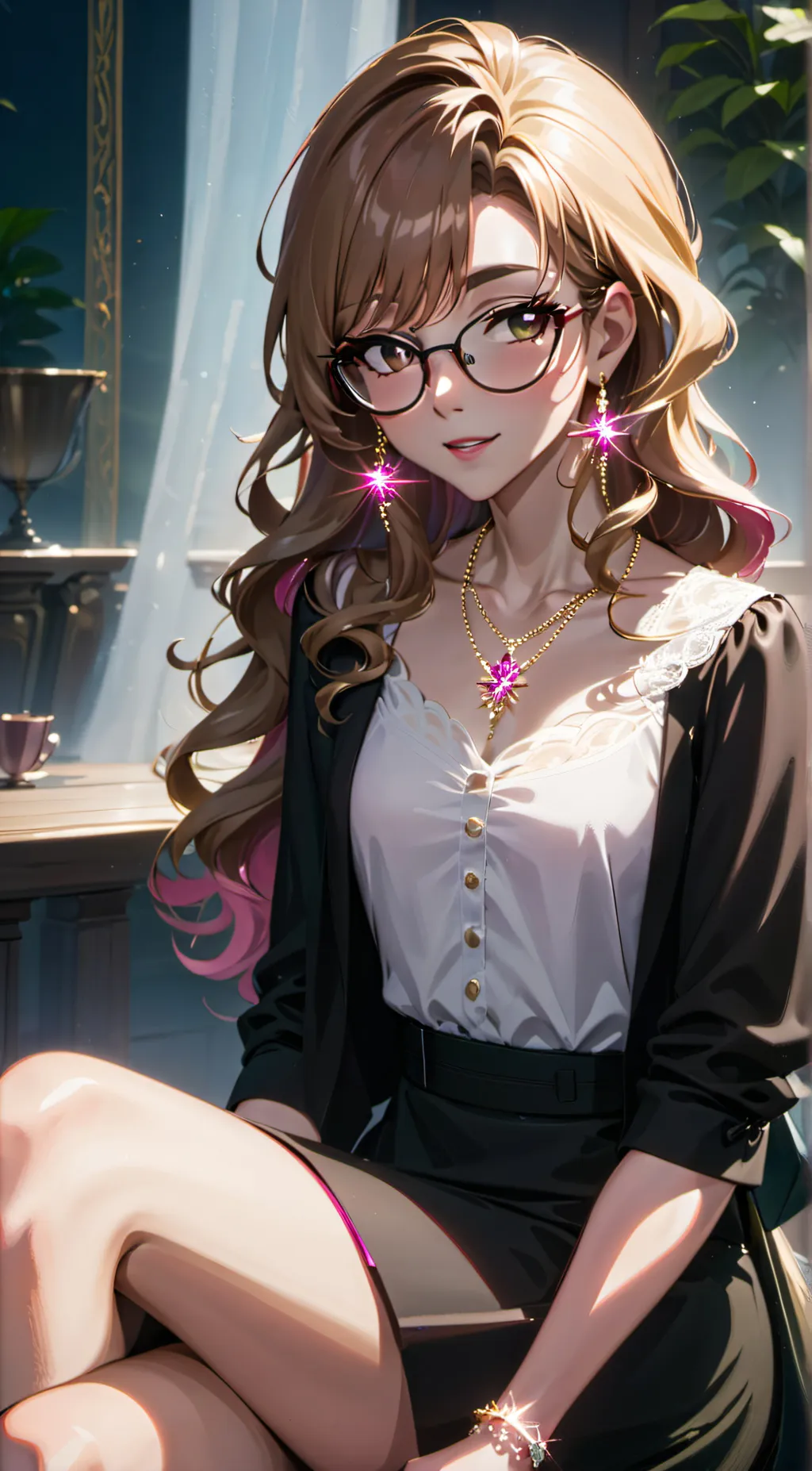 ai character: Trap house background