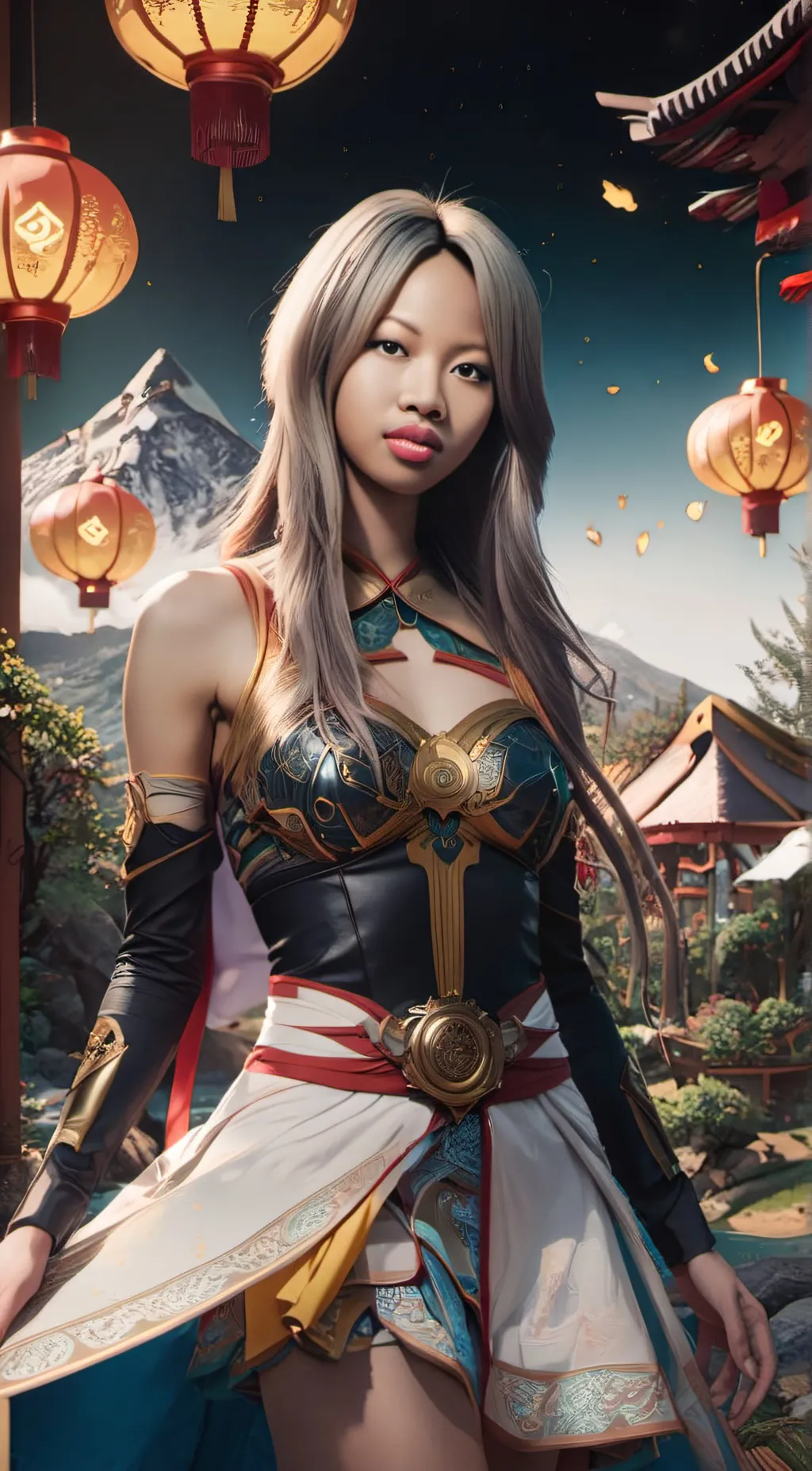 ai character: fortune  background