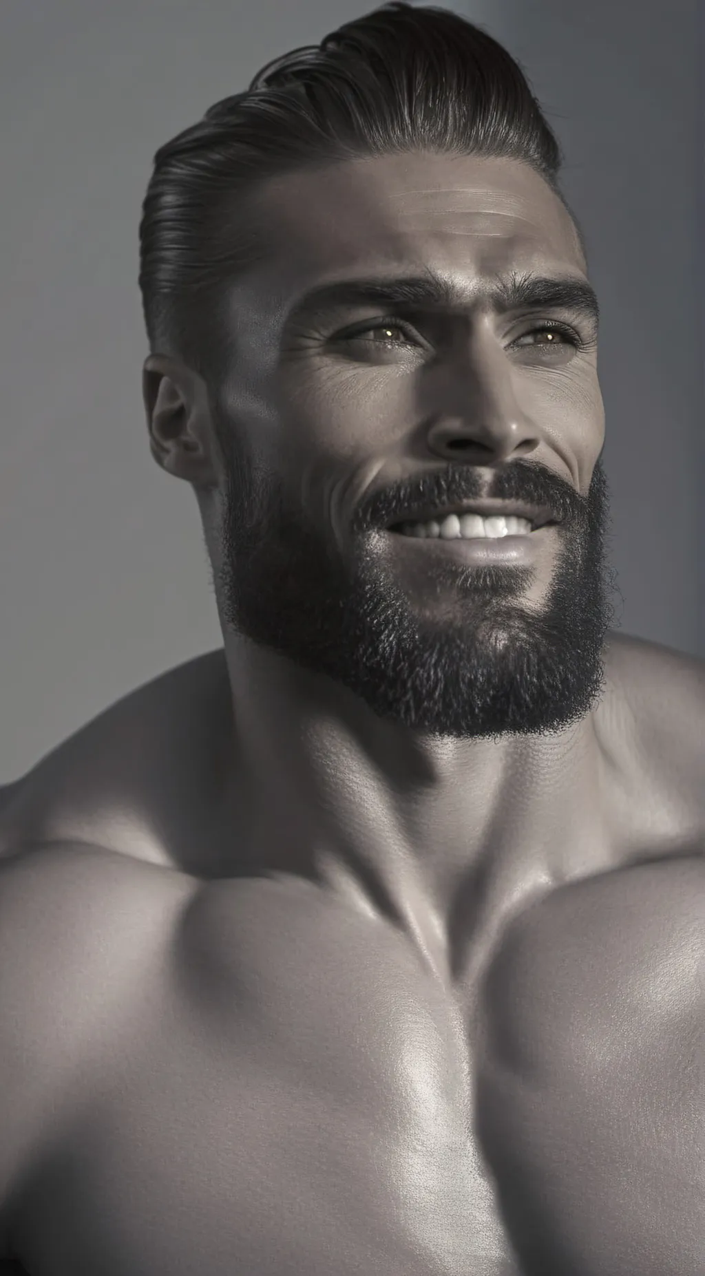 ai character: Giga Chad background