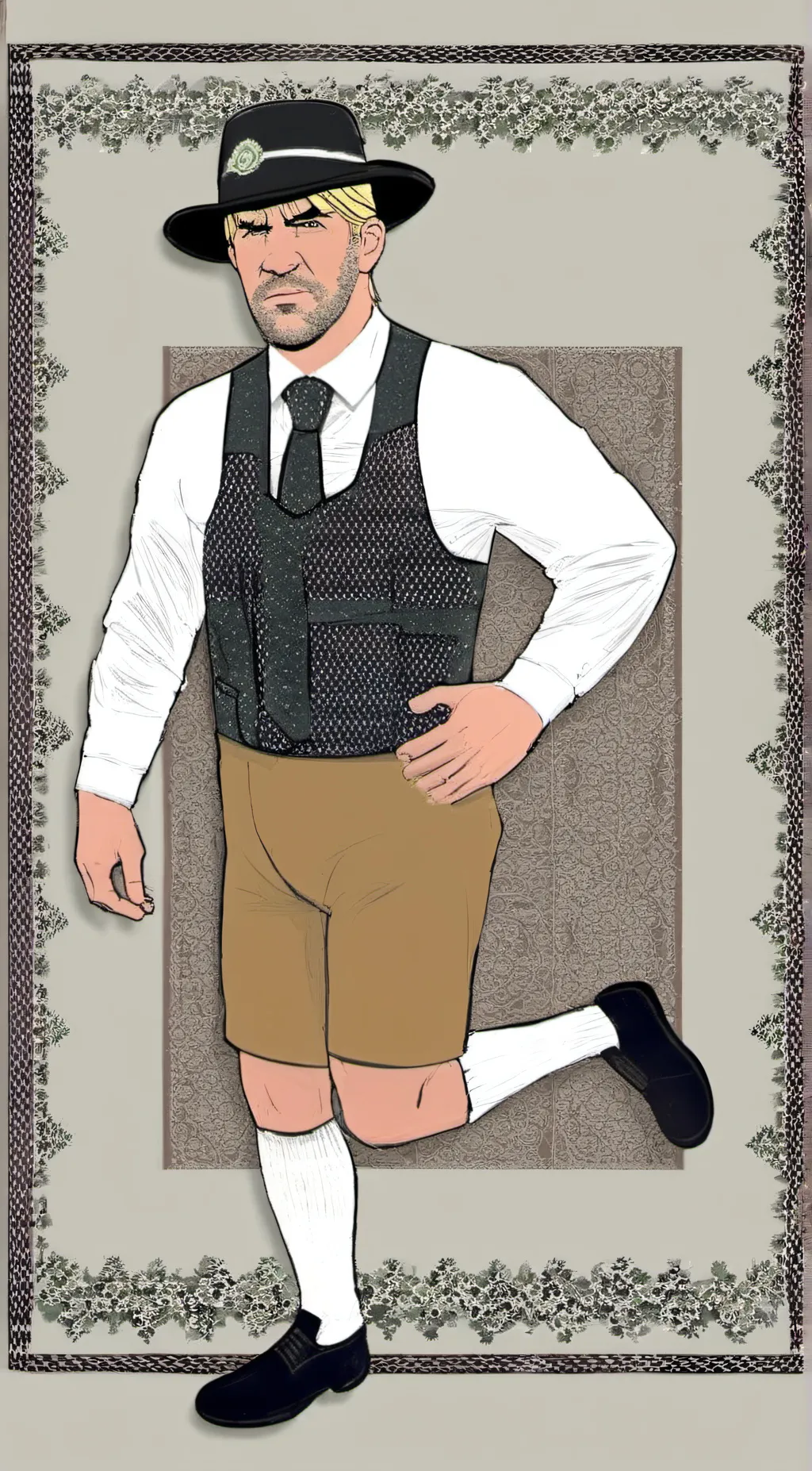 ai character: Karl VonSchnider background