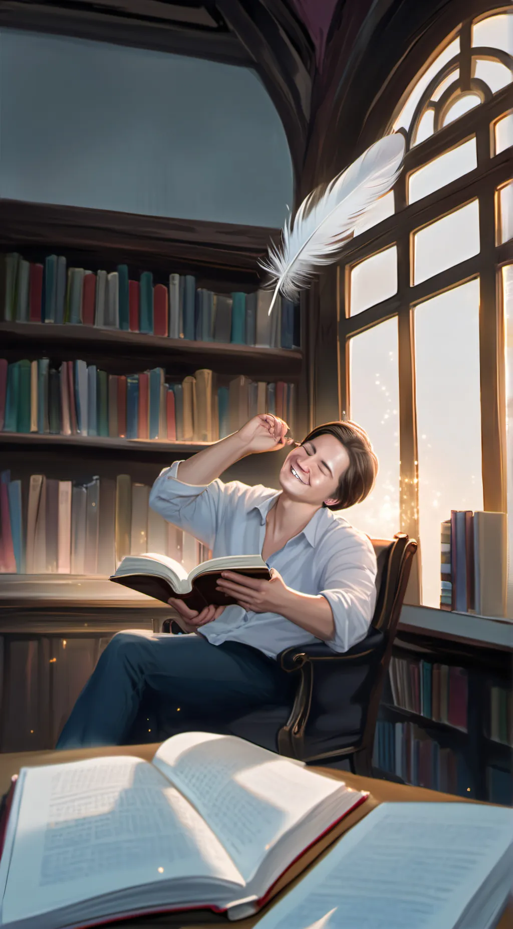 ai character: Tom background