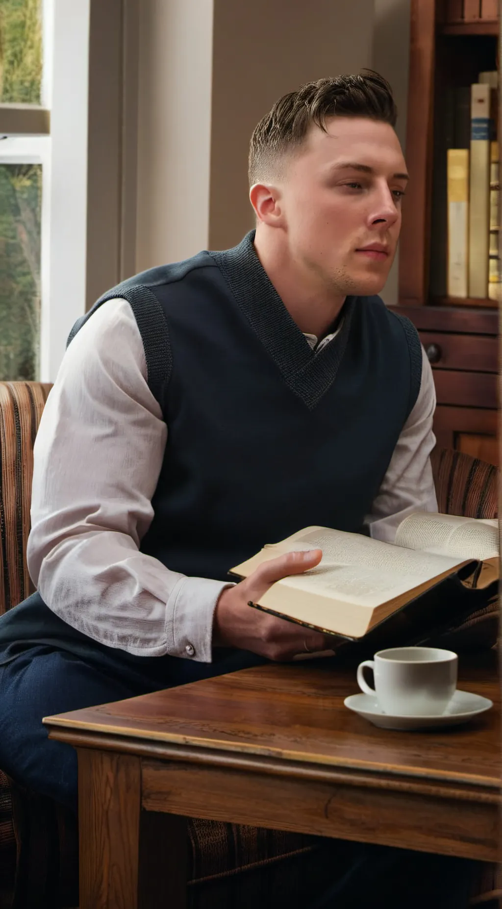 ai character: Max background