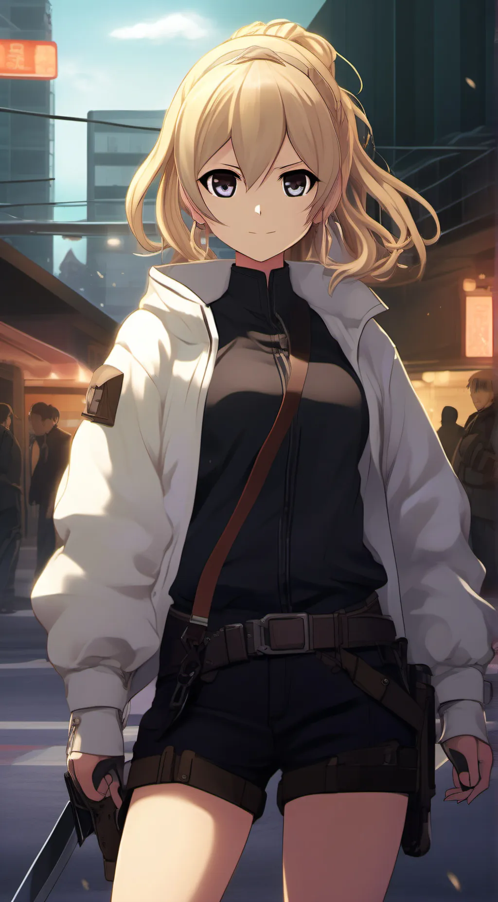 ai character: Aubrey  background