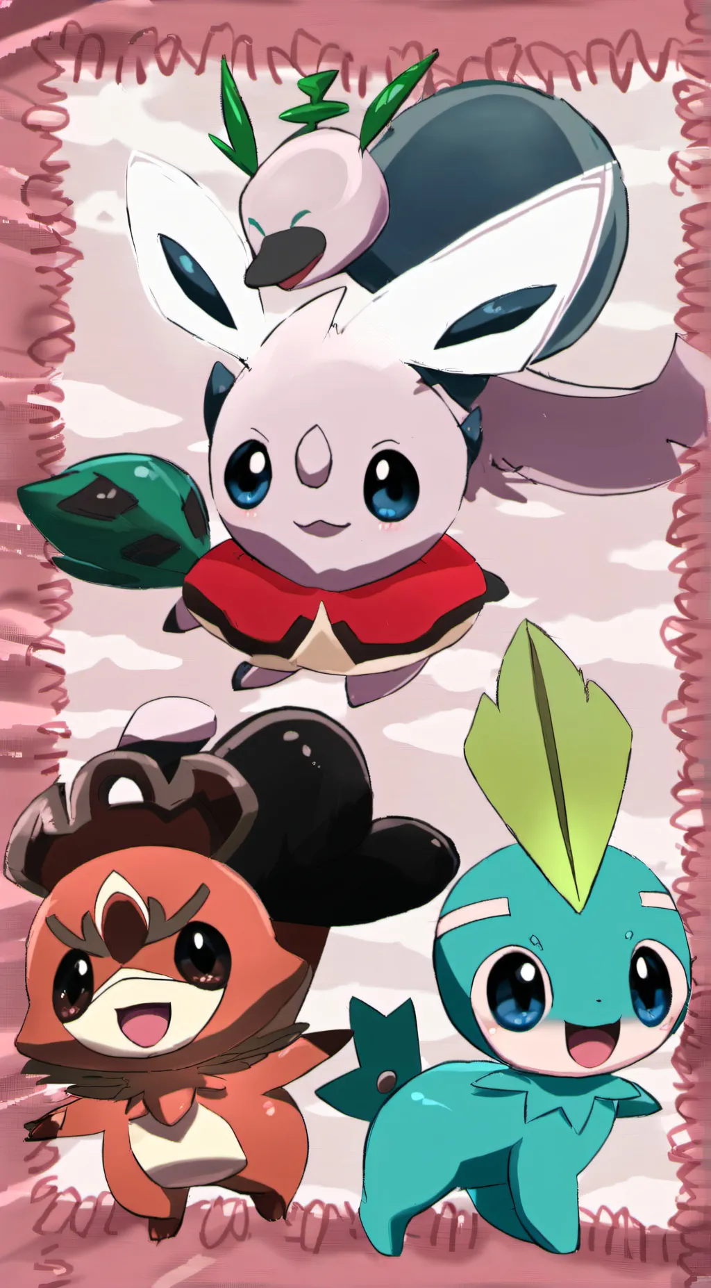 ai character: Terosu starters background