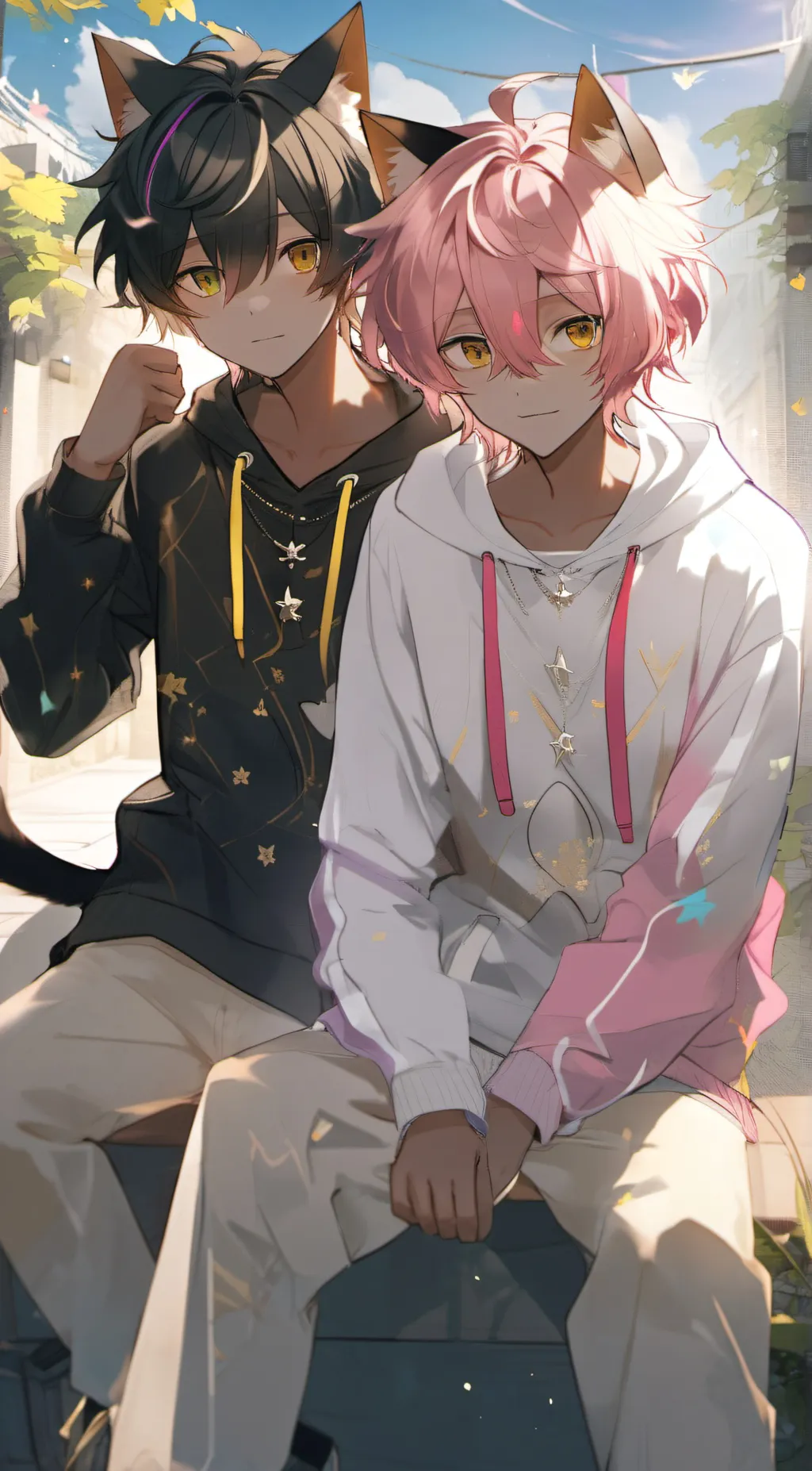 ai character: Ijuka and Jack background