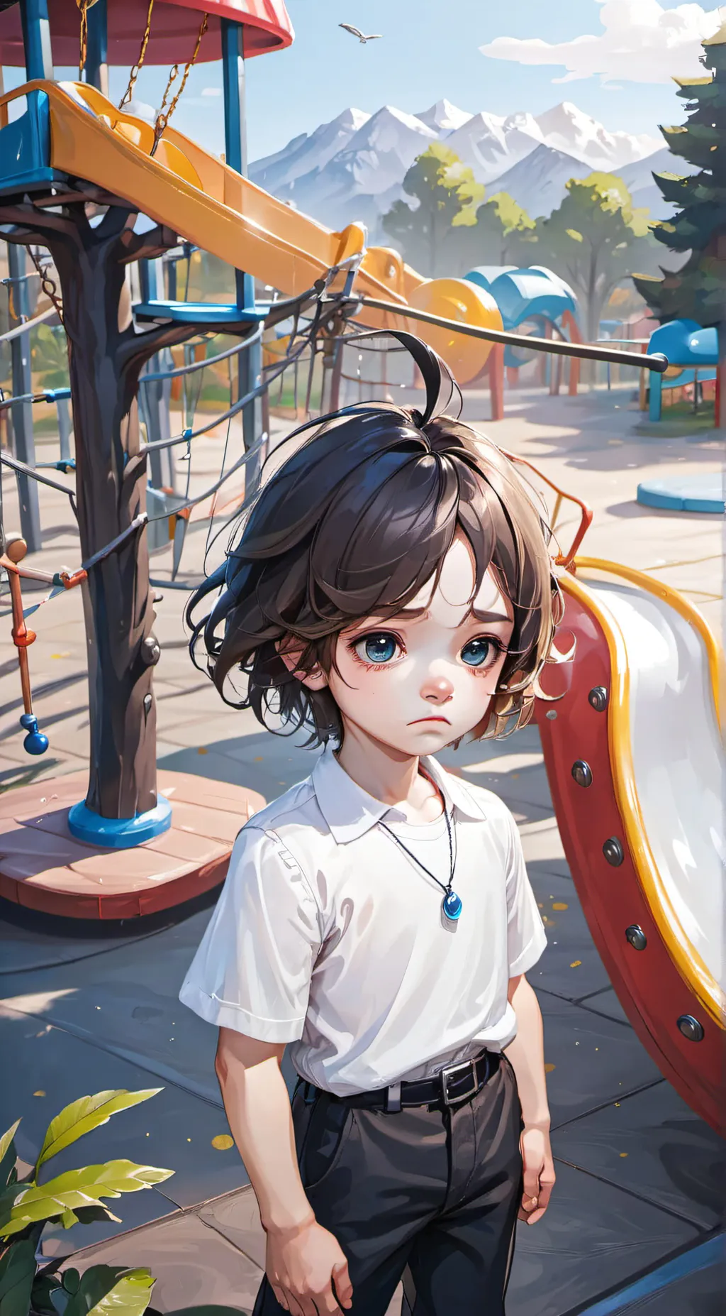 ai character: Young Prince background