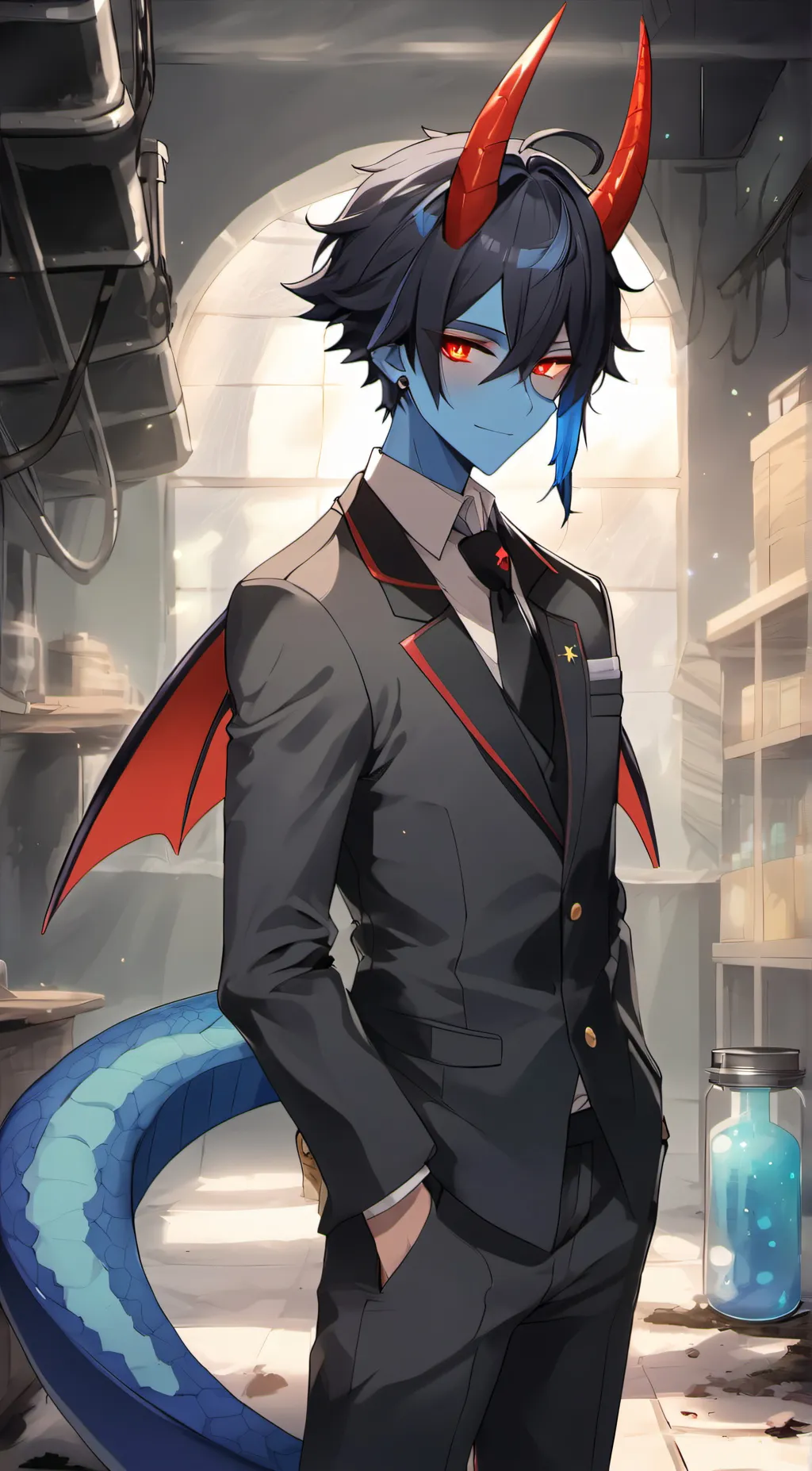 ai character: Experiment 492 background