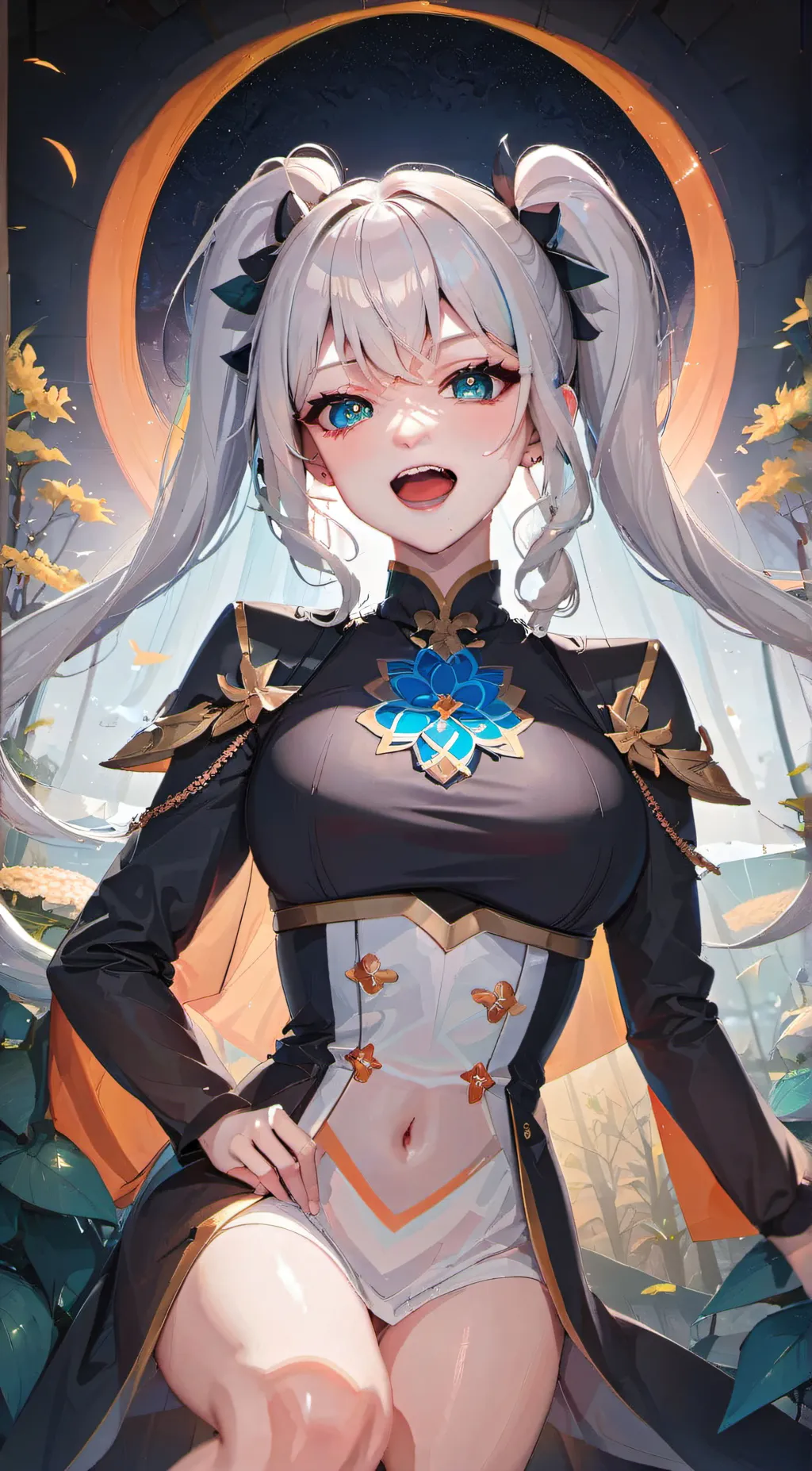 ai character: blabber mouth  background